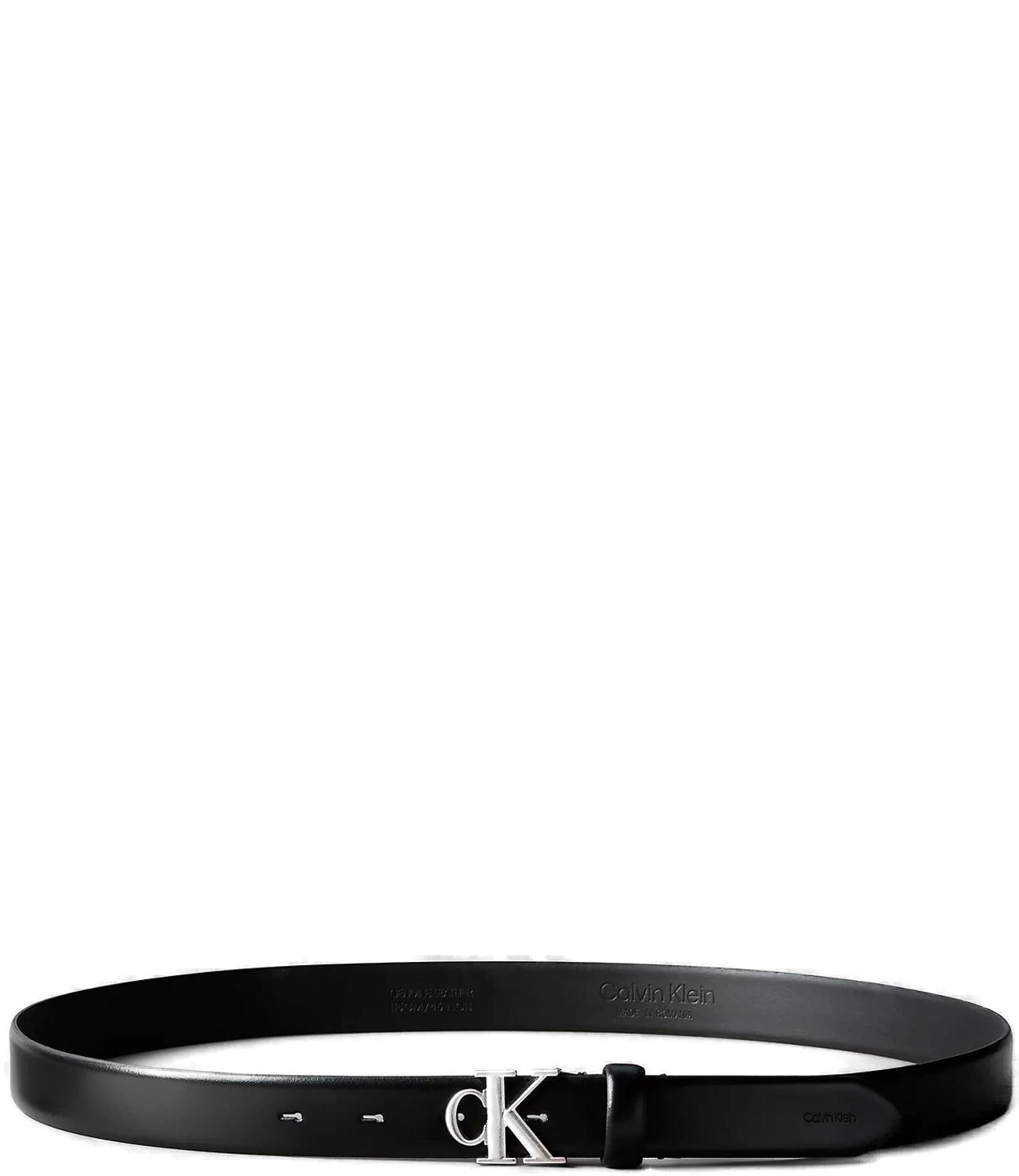 Calvin Klein Cintura Pelle Nero Donna