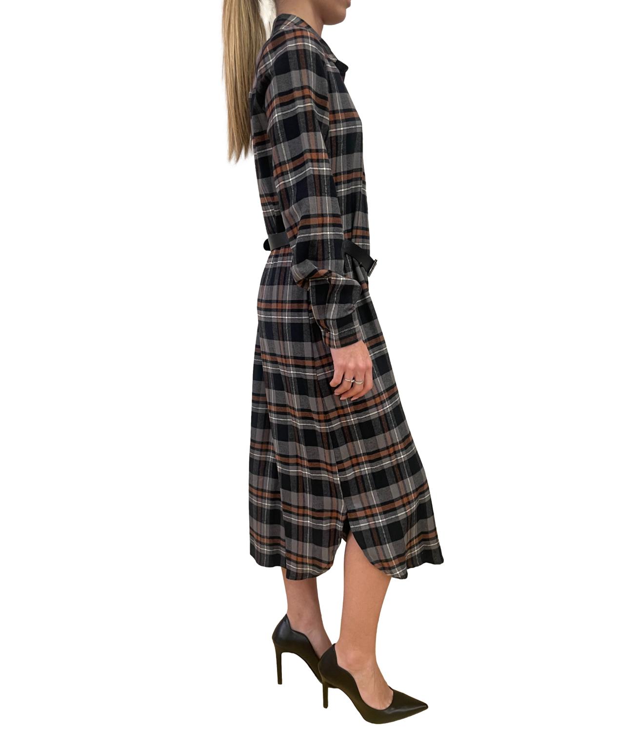 Dixie Abito Qadri Arancio Donna