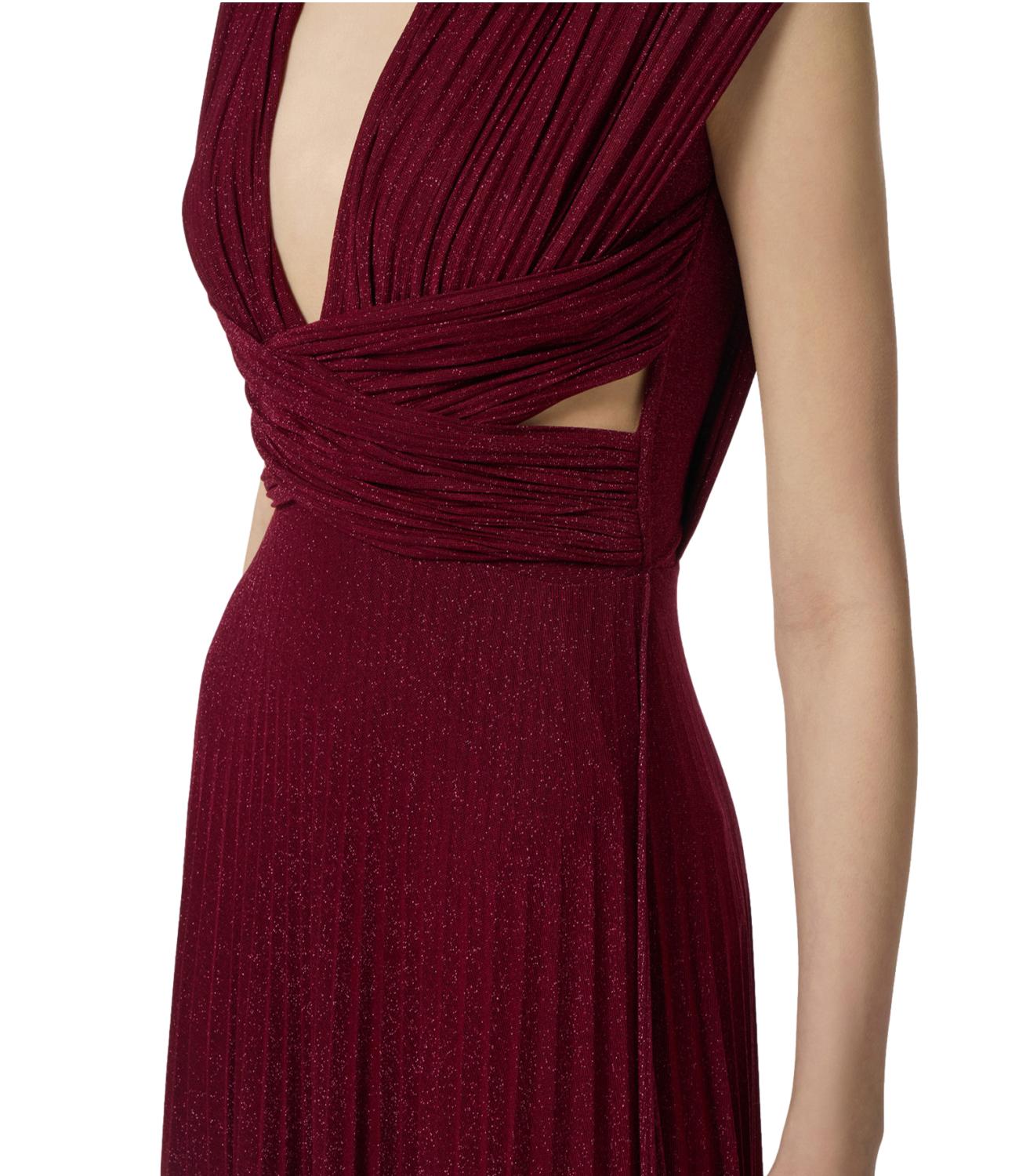 Elisabetta Franchi abito red carpet ciliegia donna