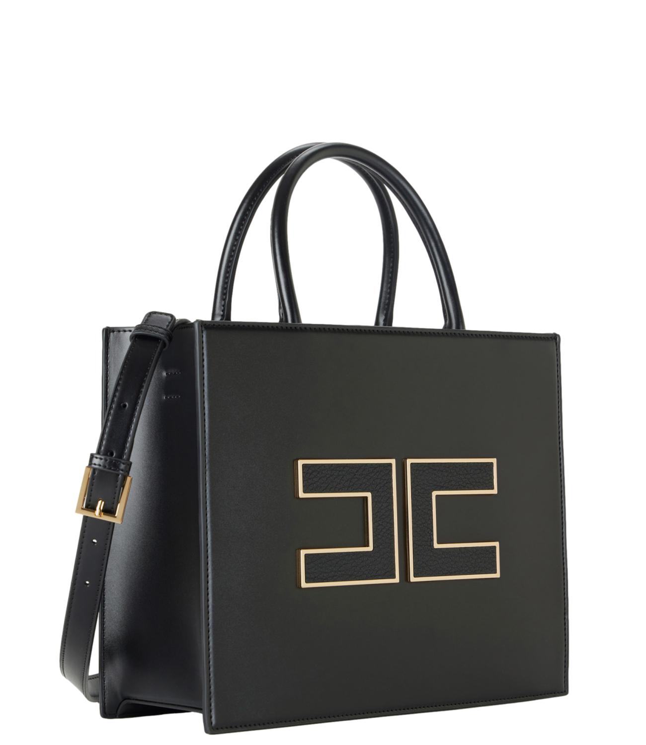 Elisabetta Franchi borsa grande nero donna