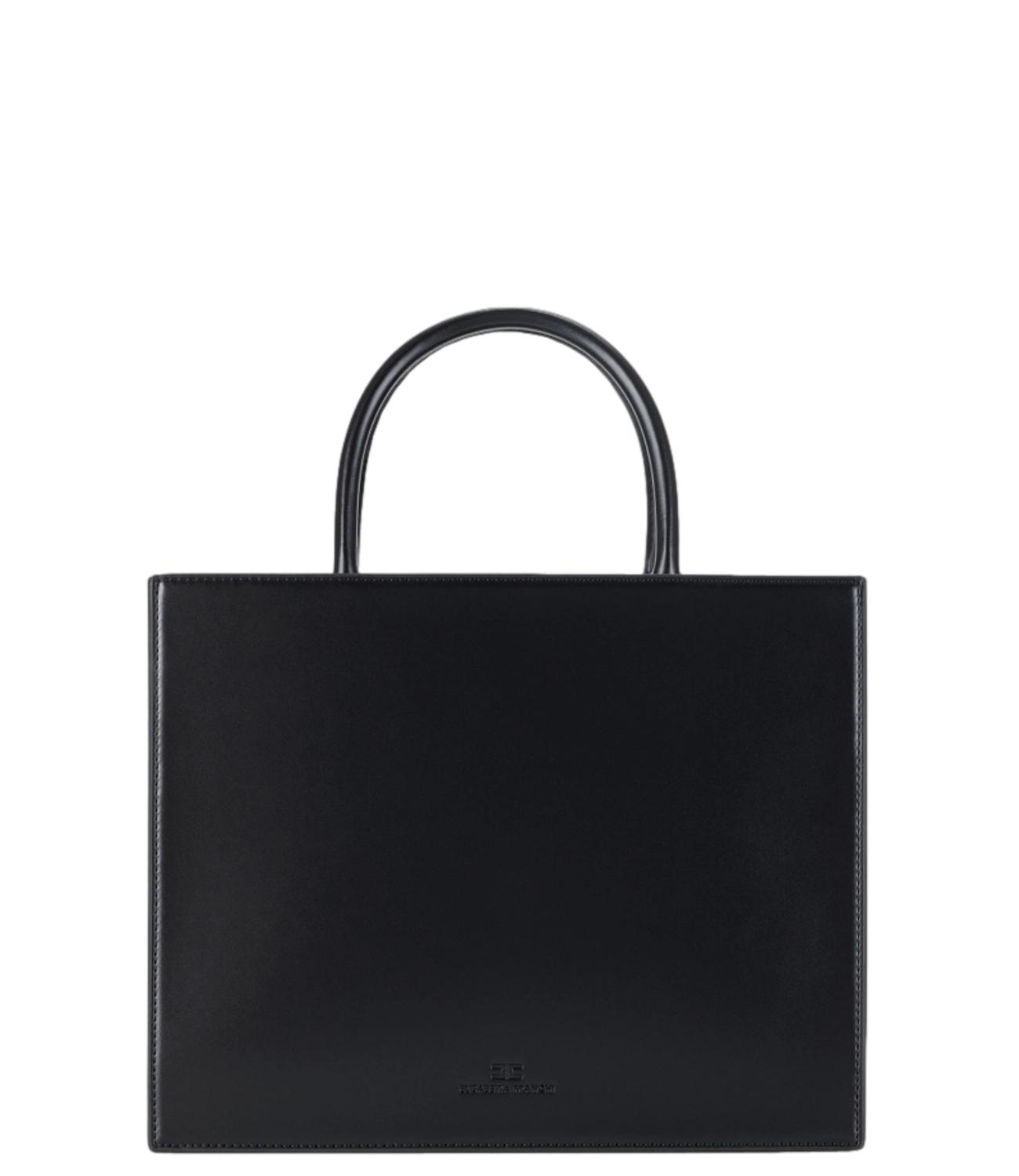 Elisabetta Franchi borsa grande nero donna