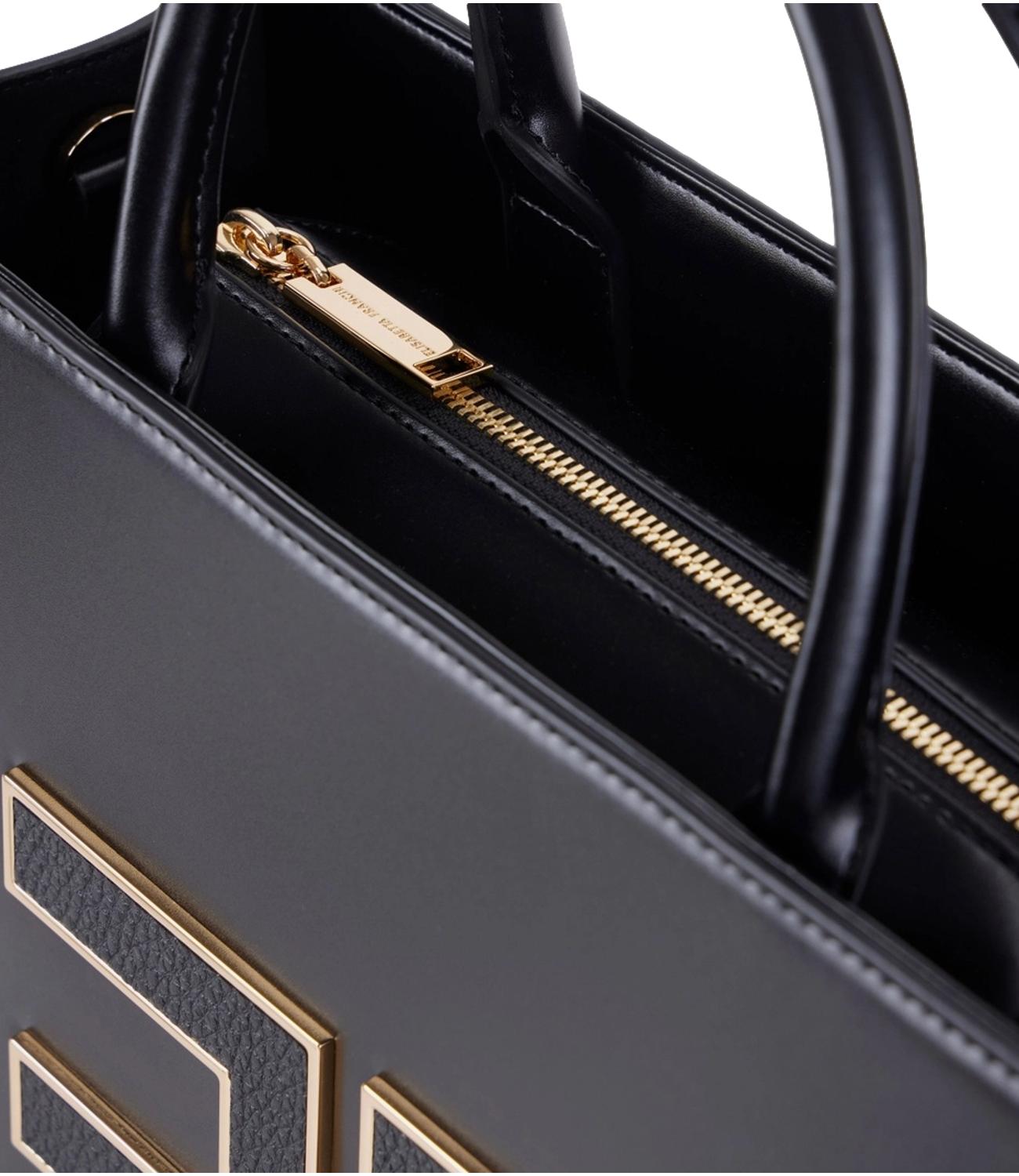 Elisabetta Franchi borsa grande nero donna