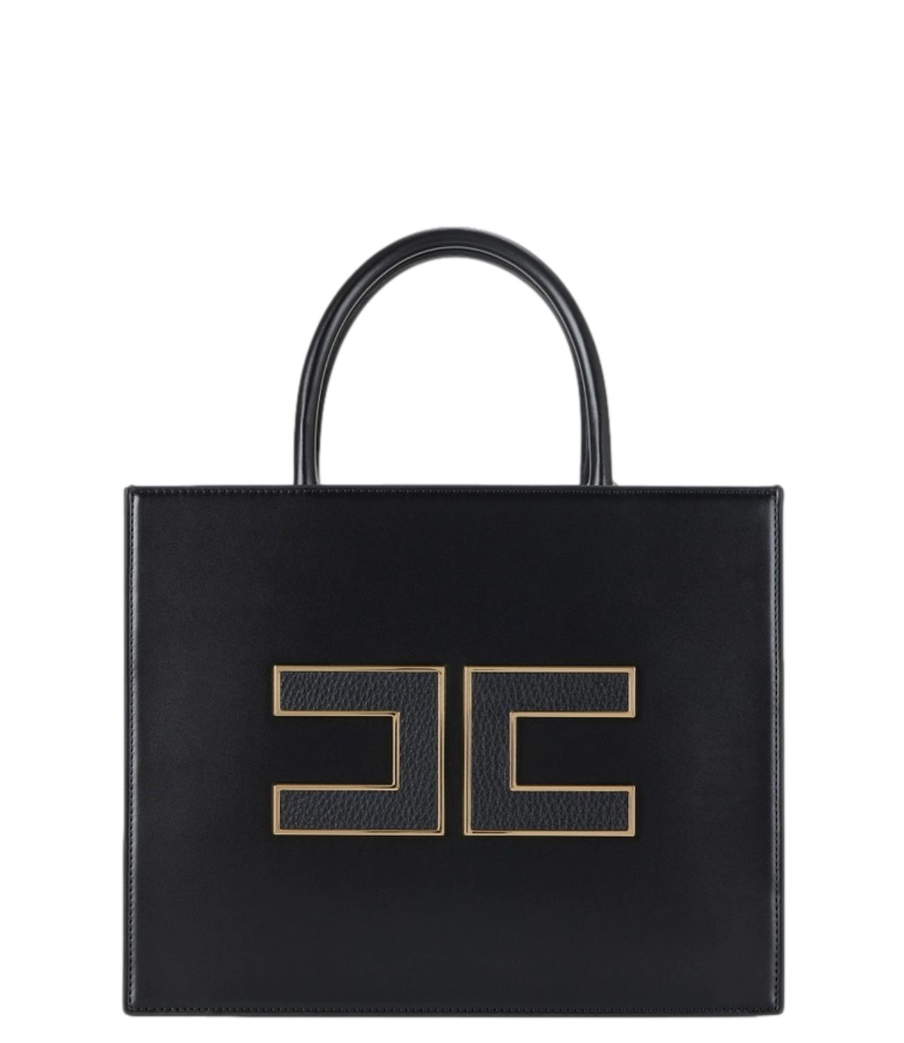 Elisabetta Franchi borsa grande nero donna
