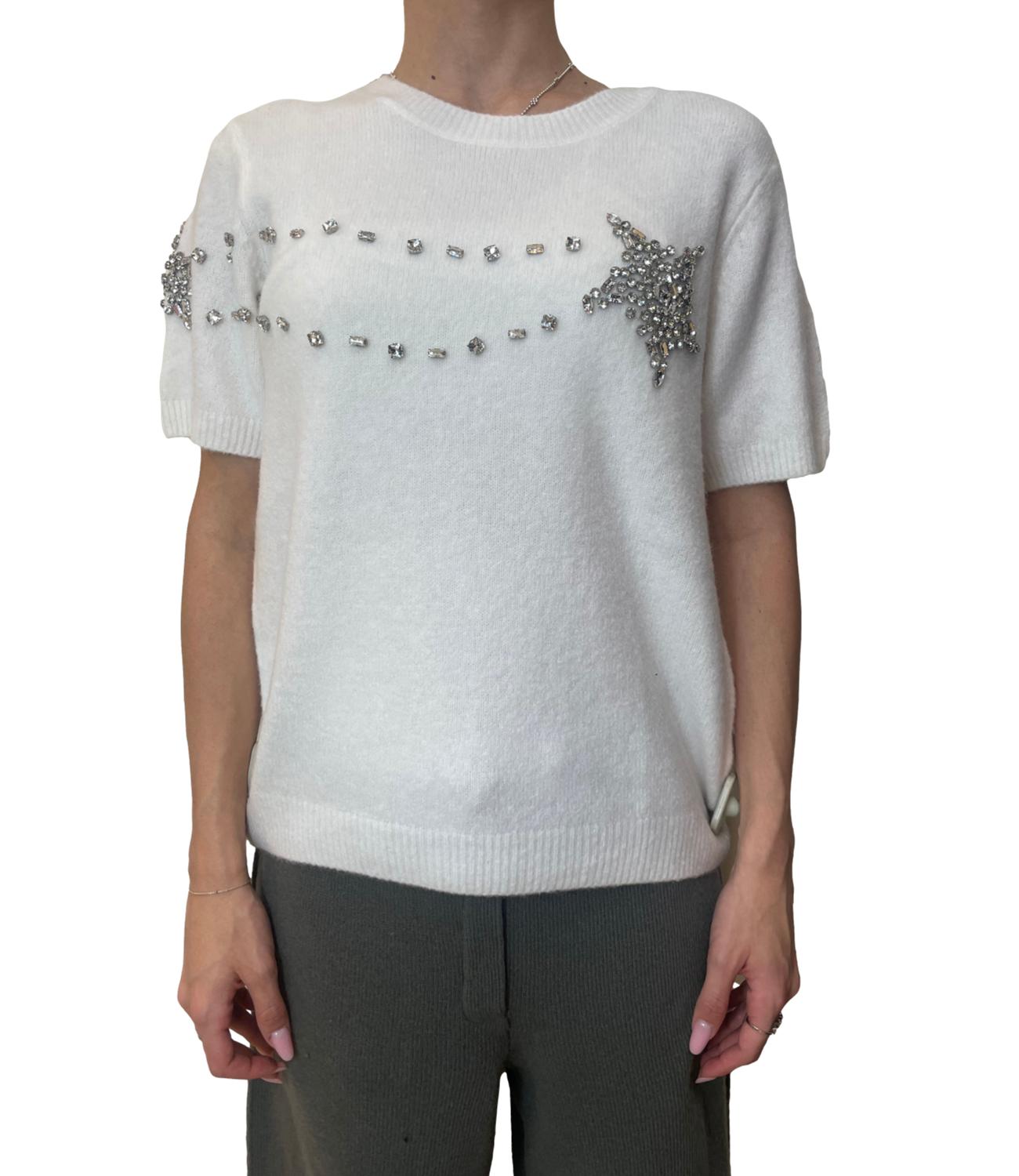 Fracomina Maglia Bianca Donna