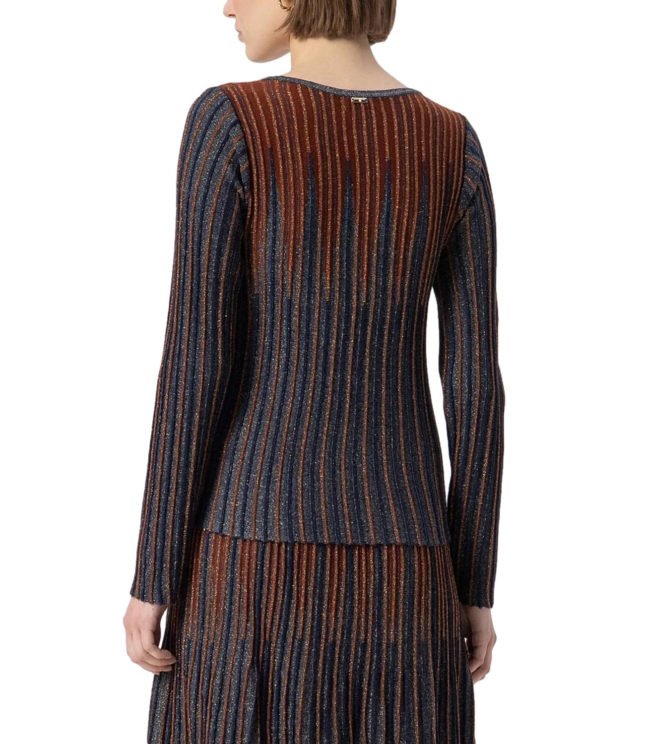 Motel Maglia Cut-out Nera Donna