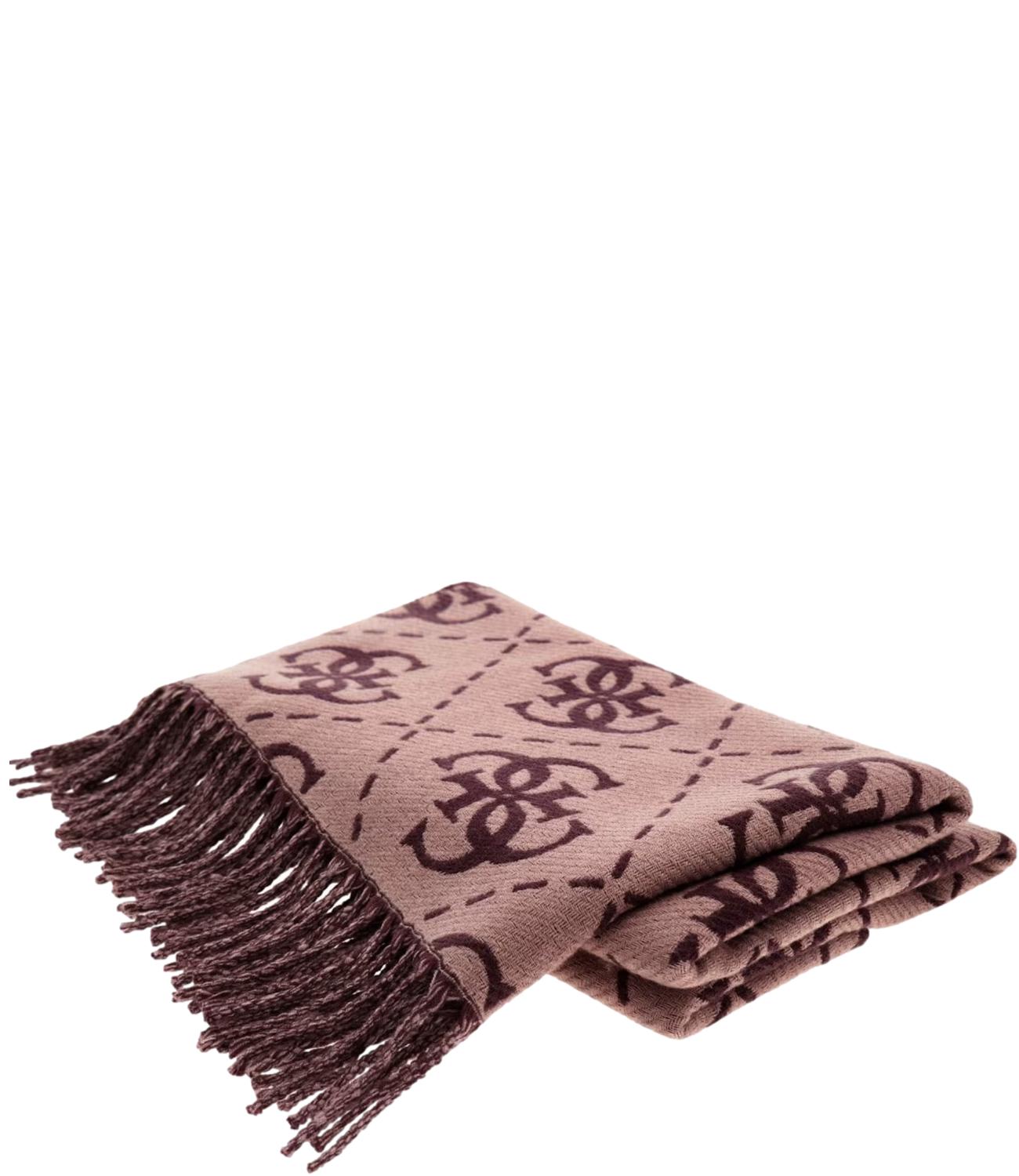 Guess Sciarpa Logo Grape Donna