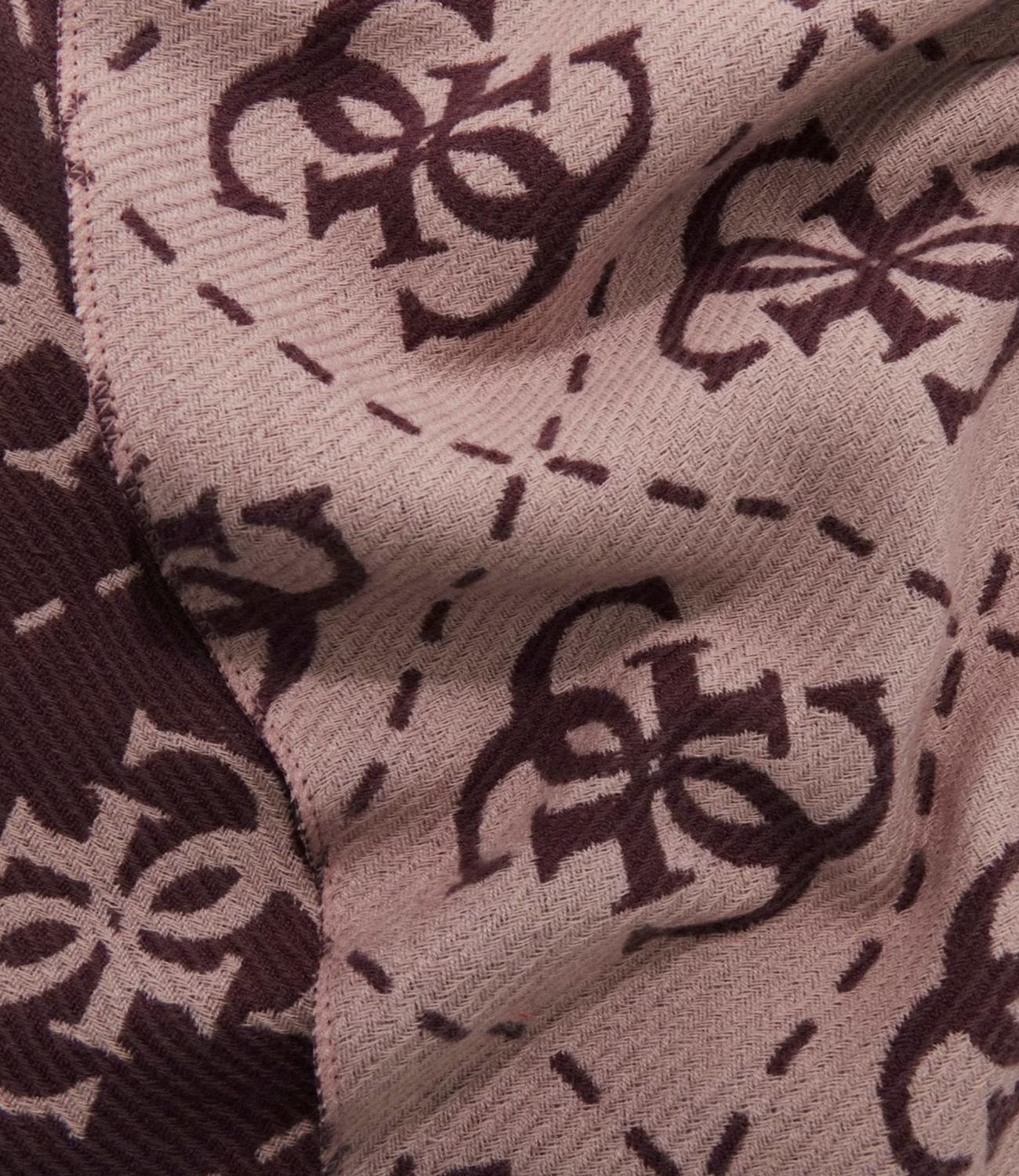 Guess Sciarpa Logo Grape Donna