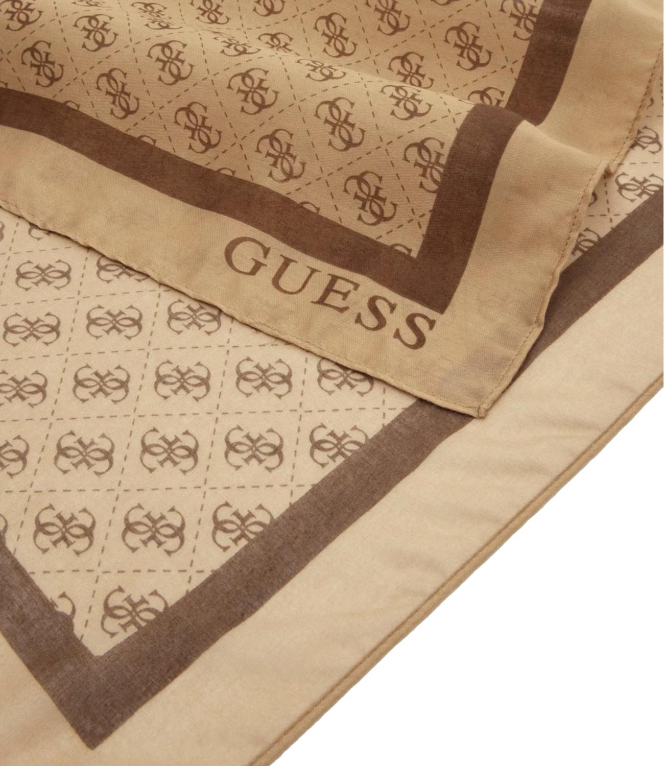 Guess Sciarpa Katya Latte Donna