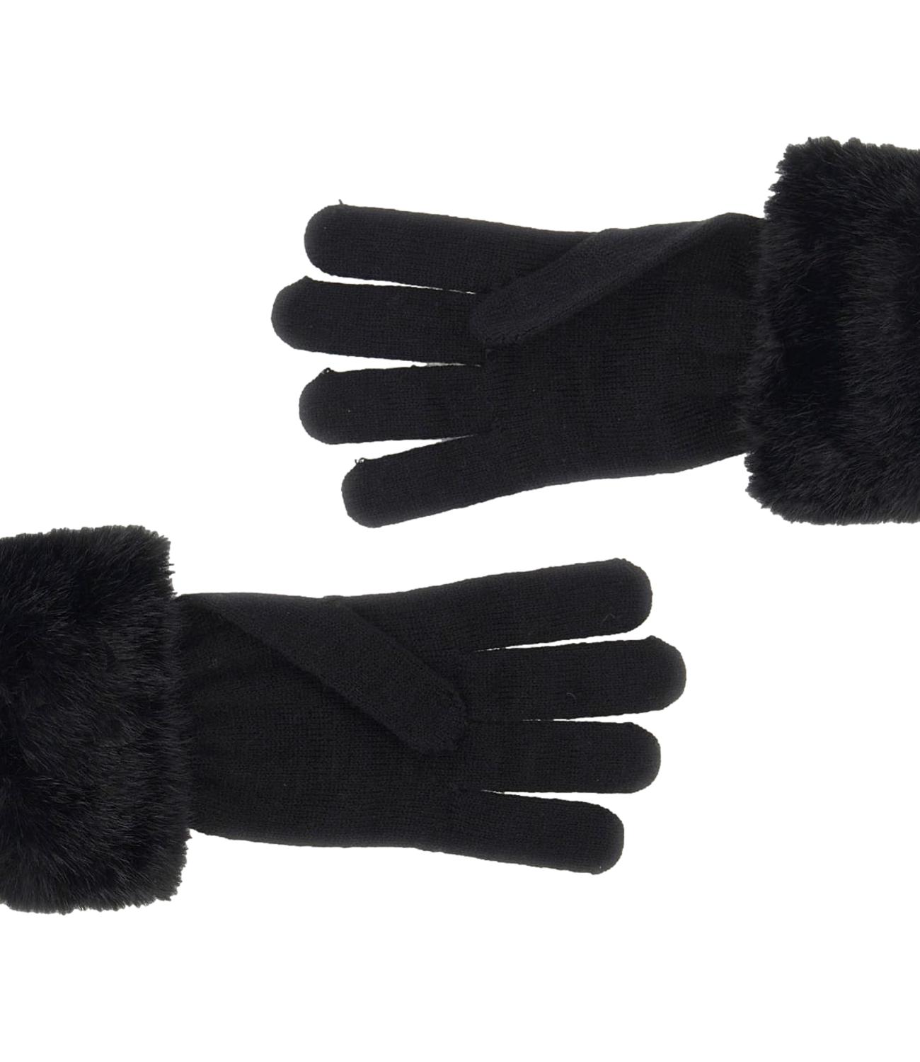 Guess Guanti Shaida Neri Donna