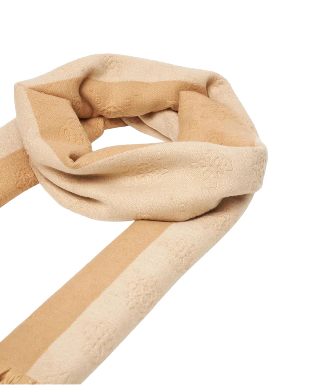 Guess Sciarpa Peony Beige Donna