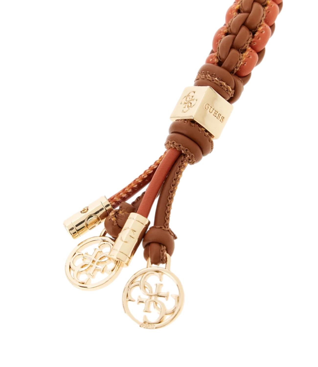 Guess Portachiavi Similpelle Cognac Donna