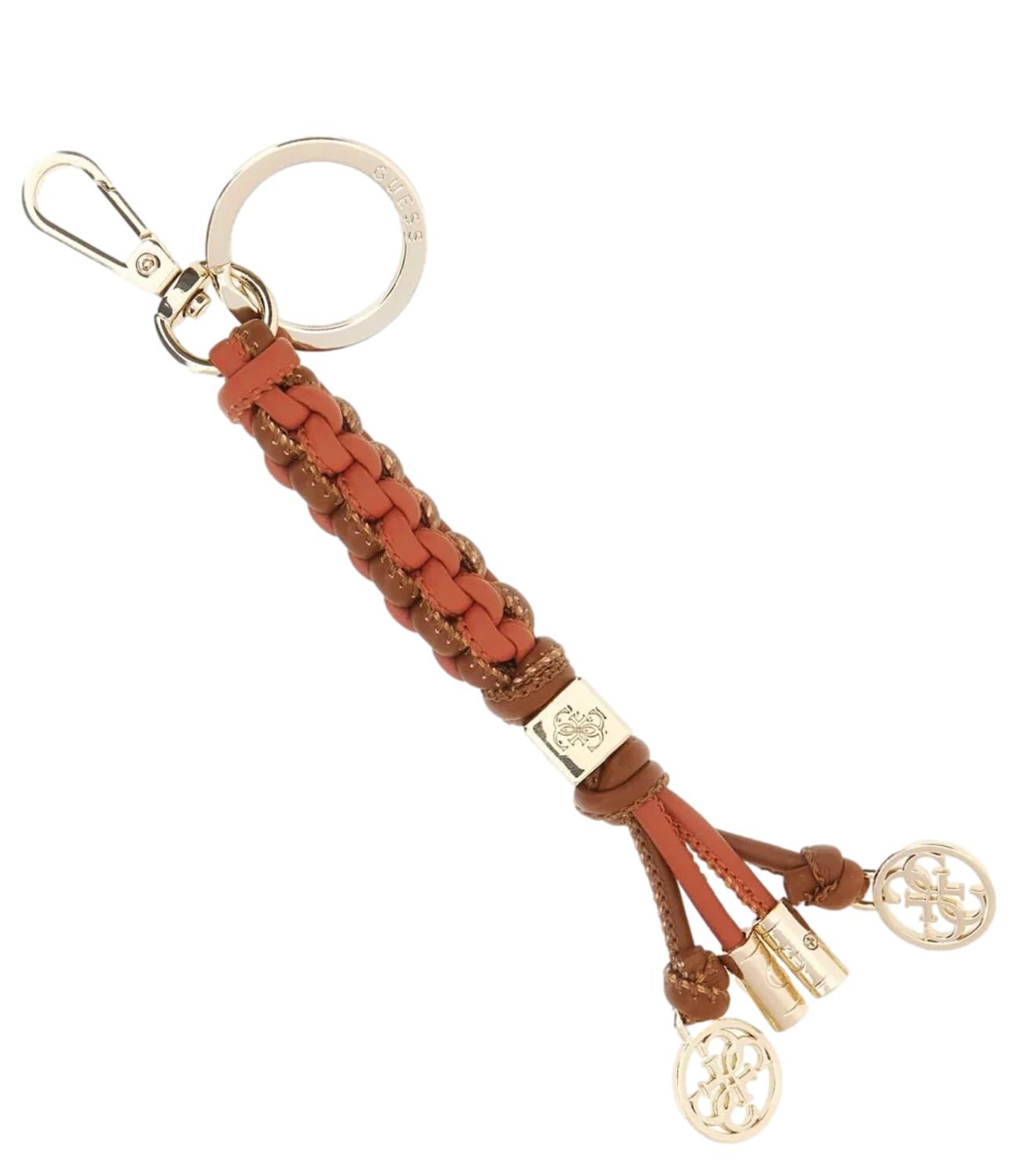 Guess Portachiavi Similpelle Cognac Donna