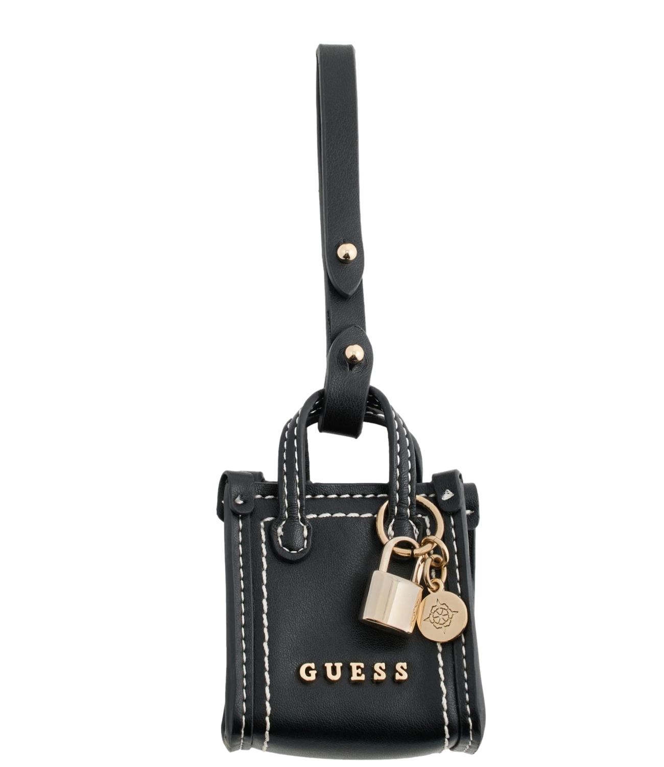 Guess Portachiavi Keyring Nero Donna