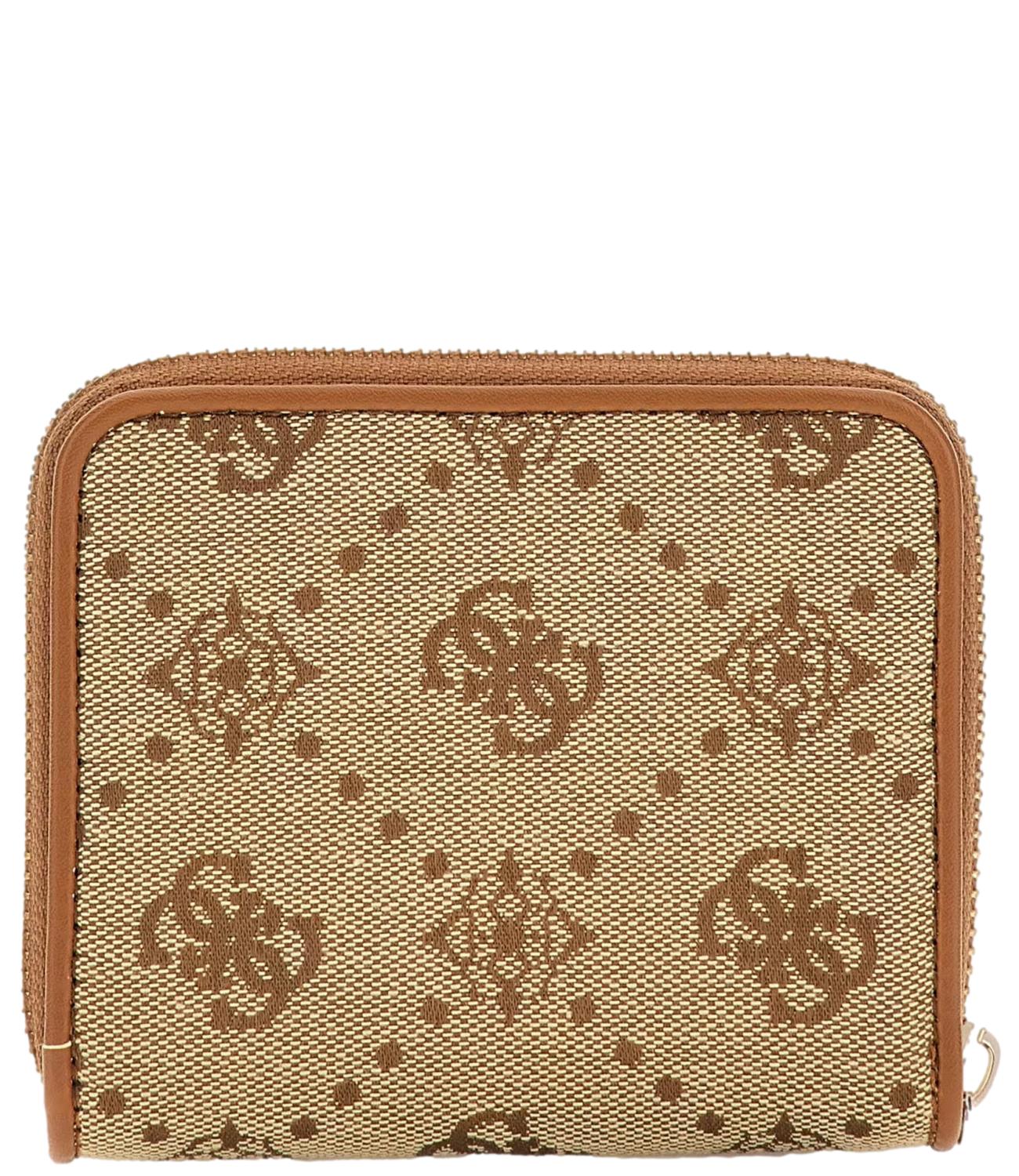 Guess Mini Portafoglio Neda Latte Logo Donna