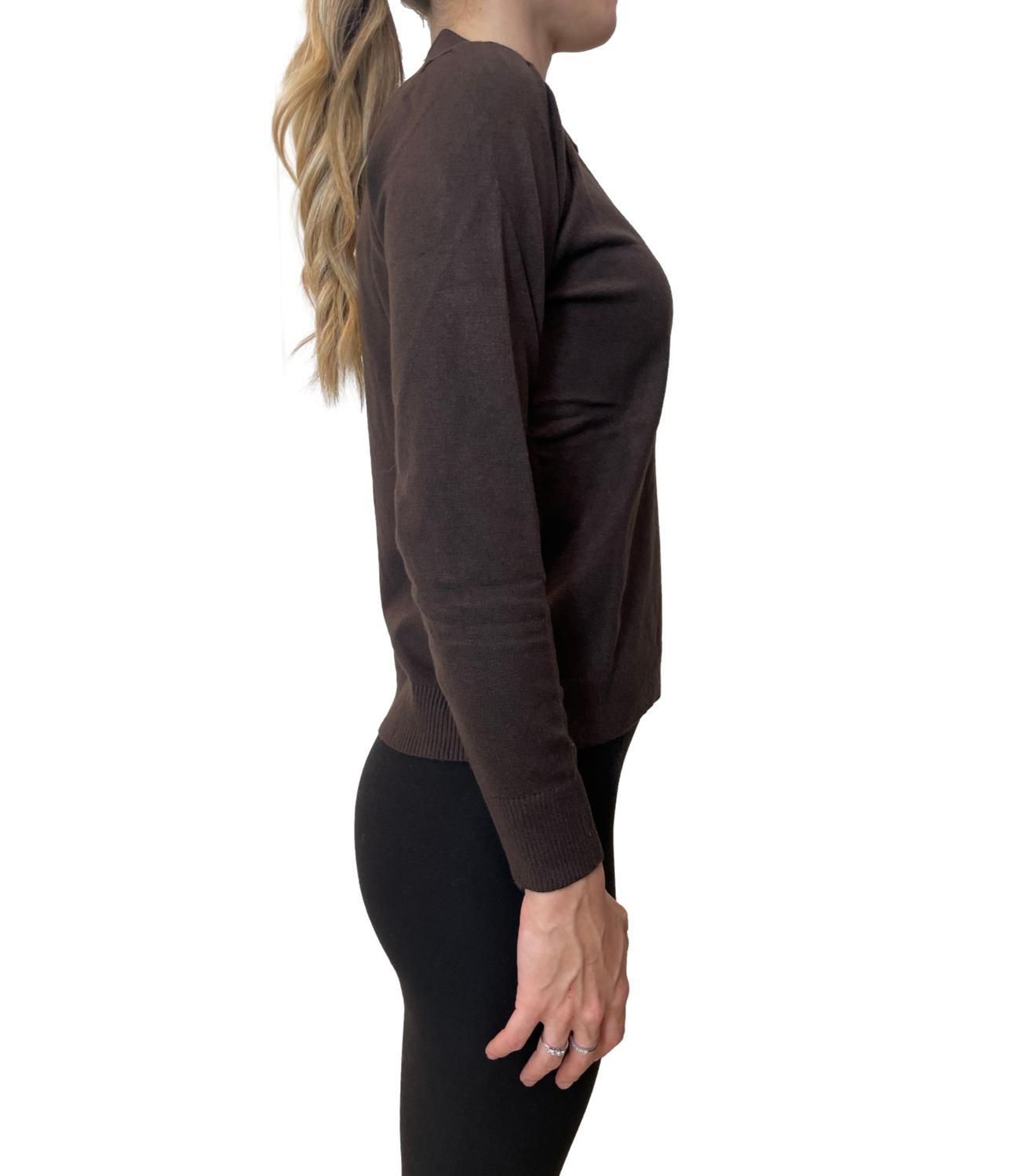Motel Maglia Cut-out Nera Donna