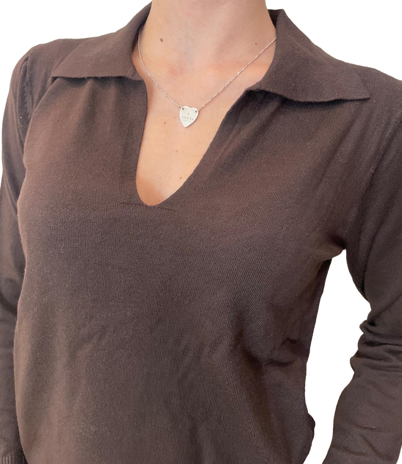 Motel Maglia Cut-out Nera Donna