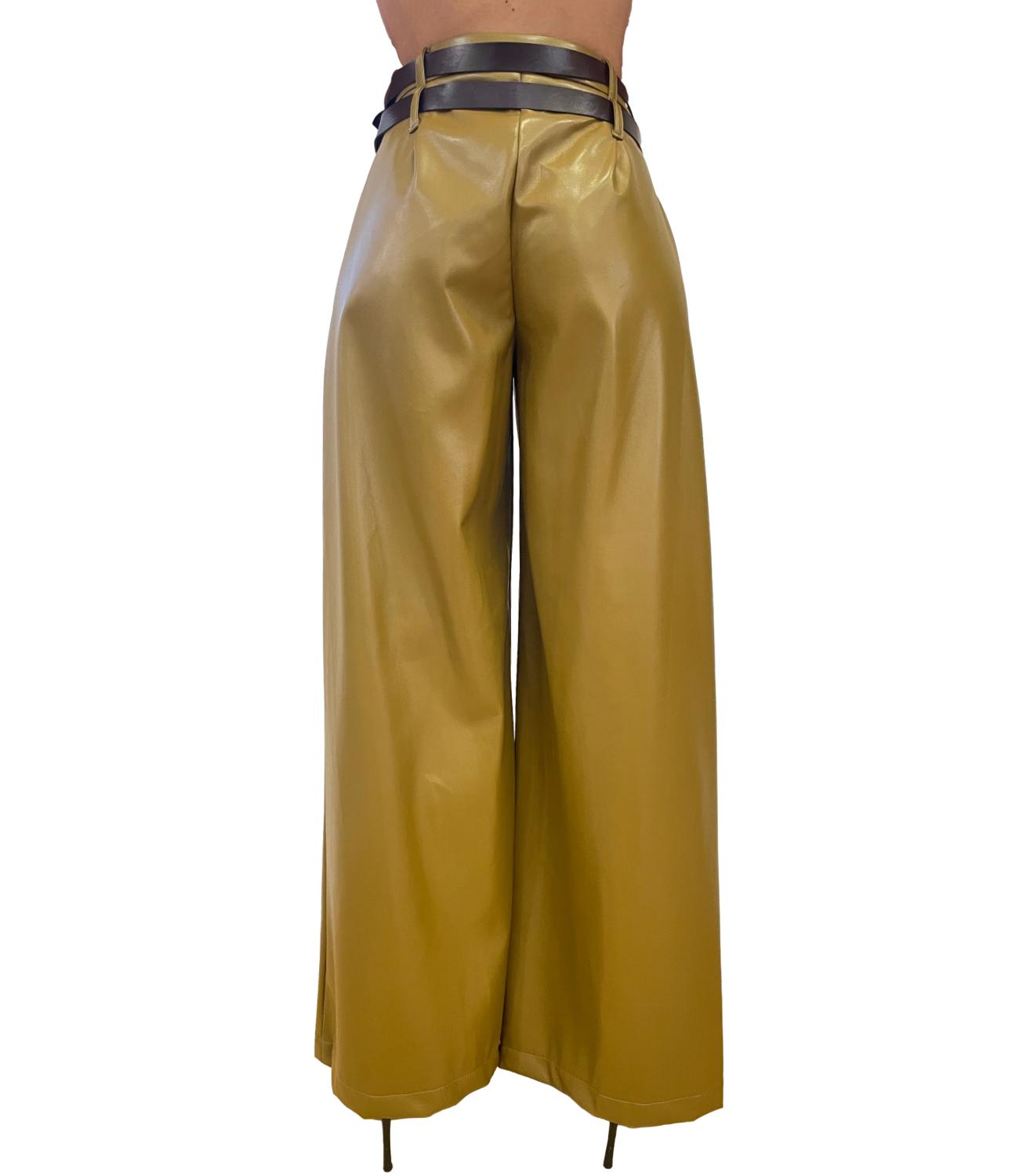 Have One Pantalone Ecopelle Wiskey Donna