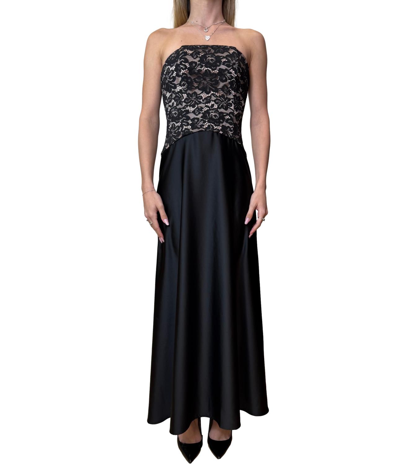 Imperial Abito Lungo Nero Donna