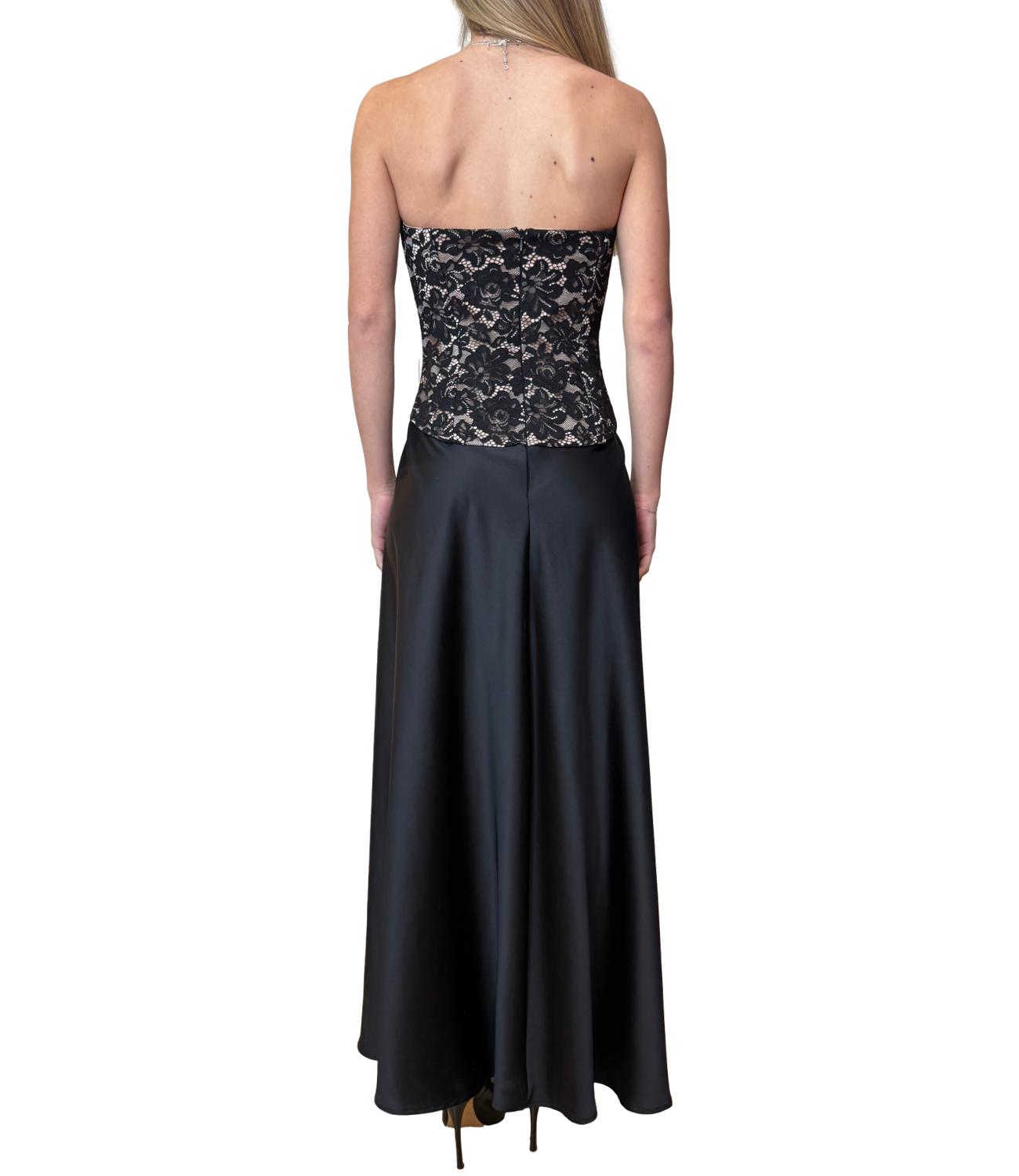 Imperial Abito Lungo Nero Donna
