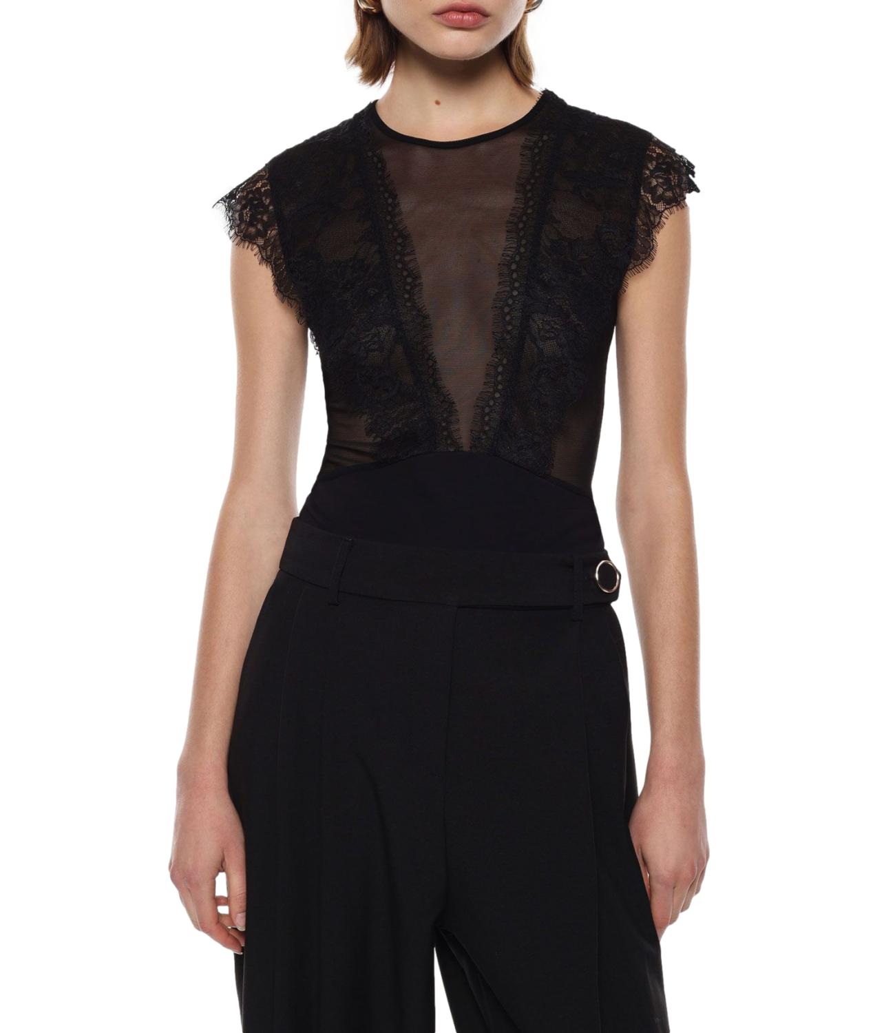 Imperial Body Pizzo Nero Donna