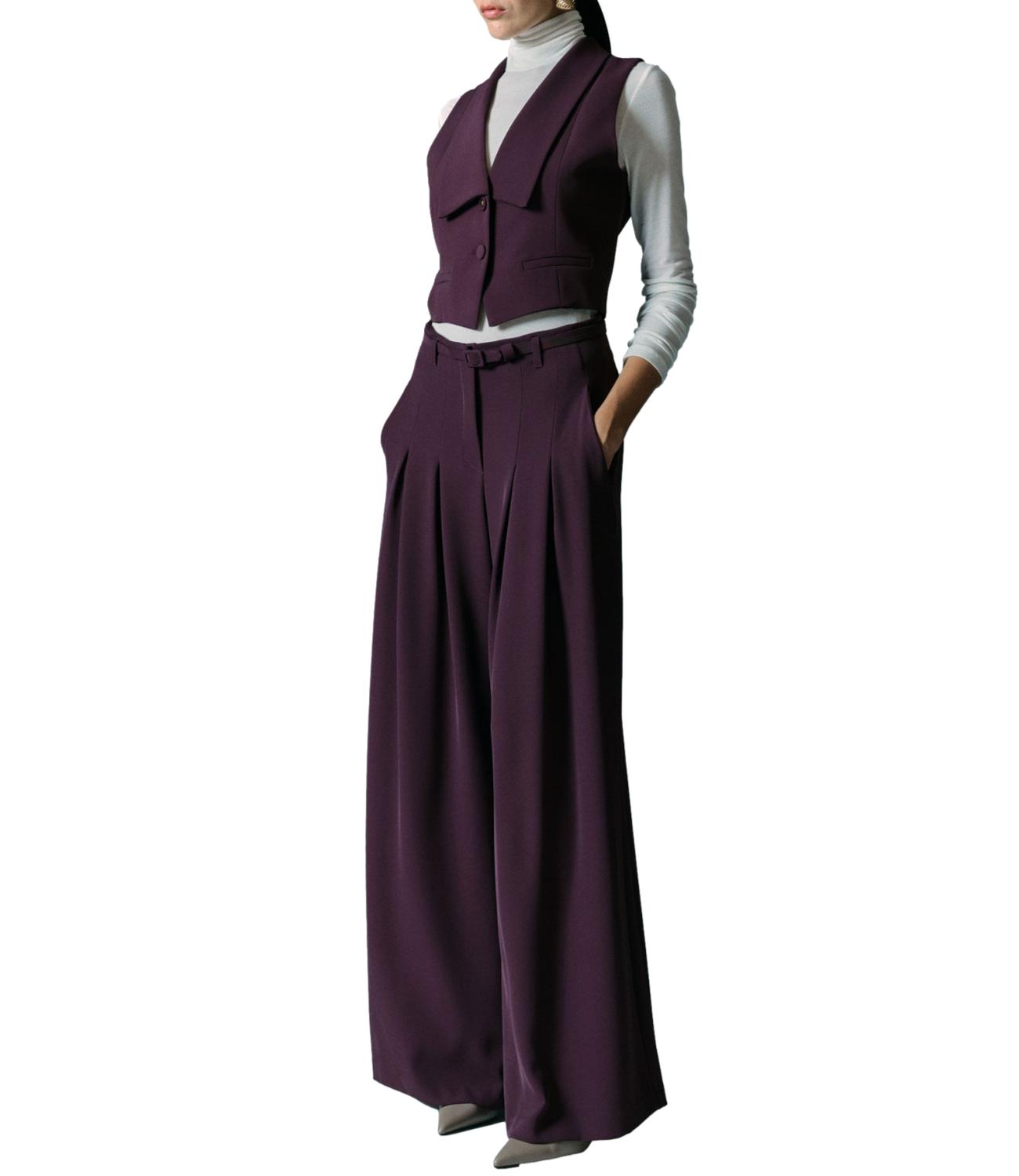Imperial Pantaloni Palazzo Prugna Donna