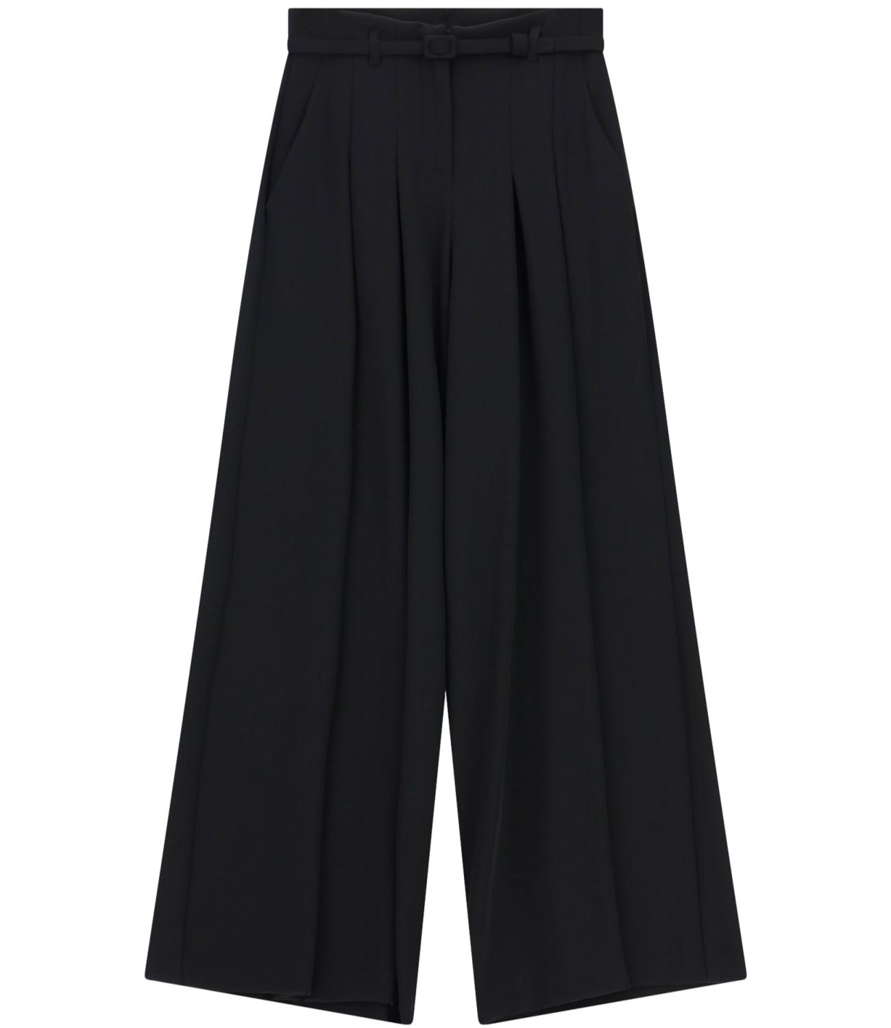 Imperial Pantaloni Palazzo Nero Donna