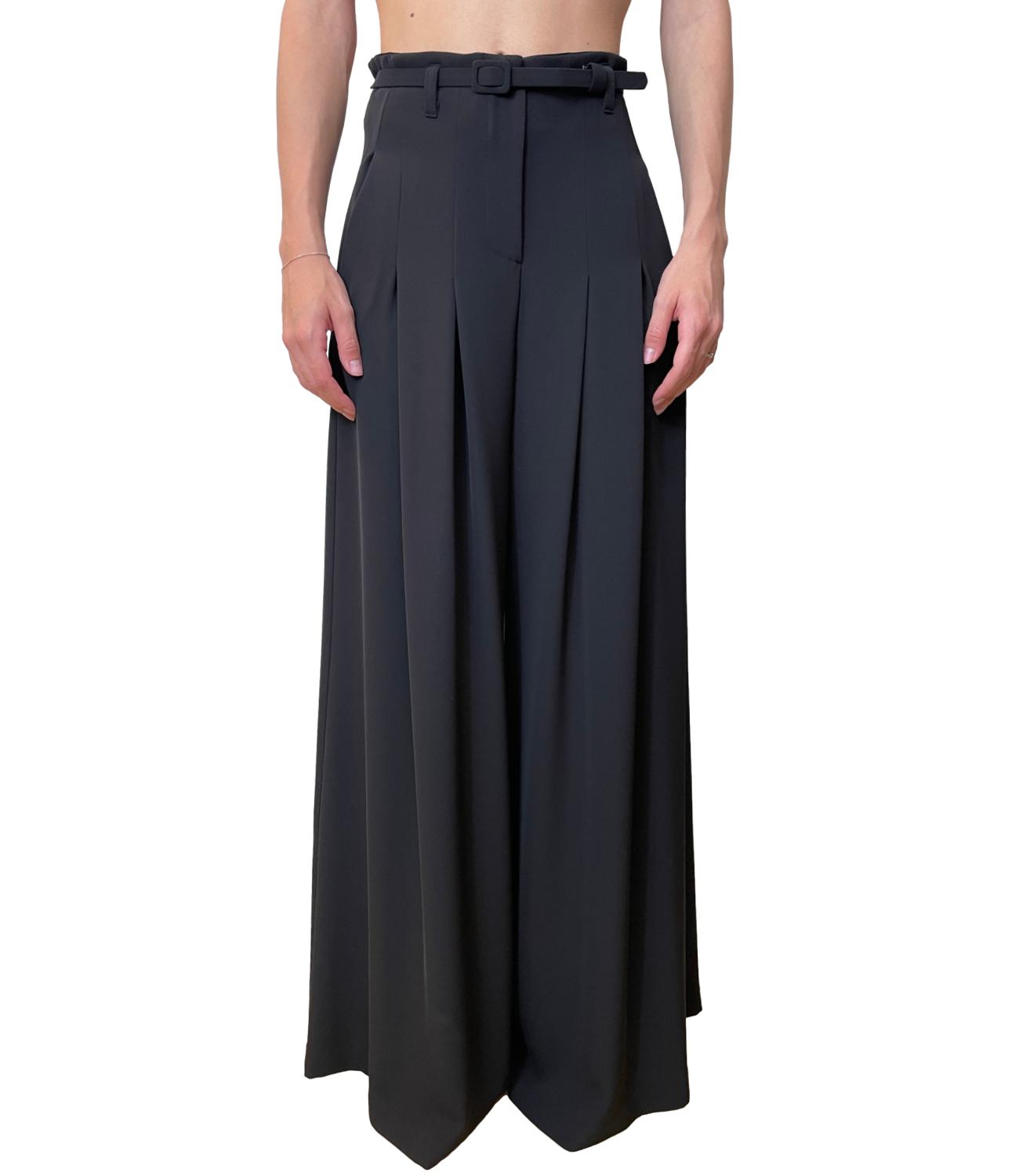 Imperial Pantaloni Palazzo Nero Donna