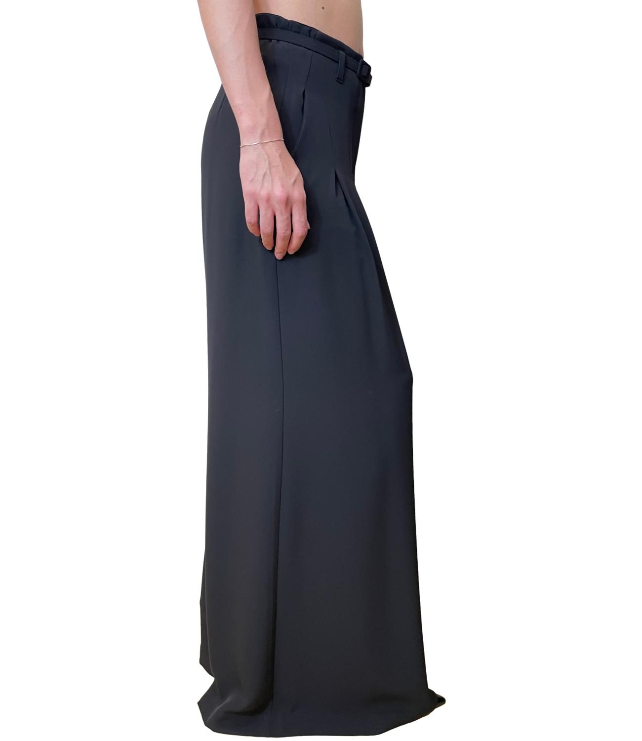 Imperial Pantaloni Palazzo Nero Donna