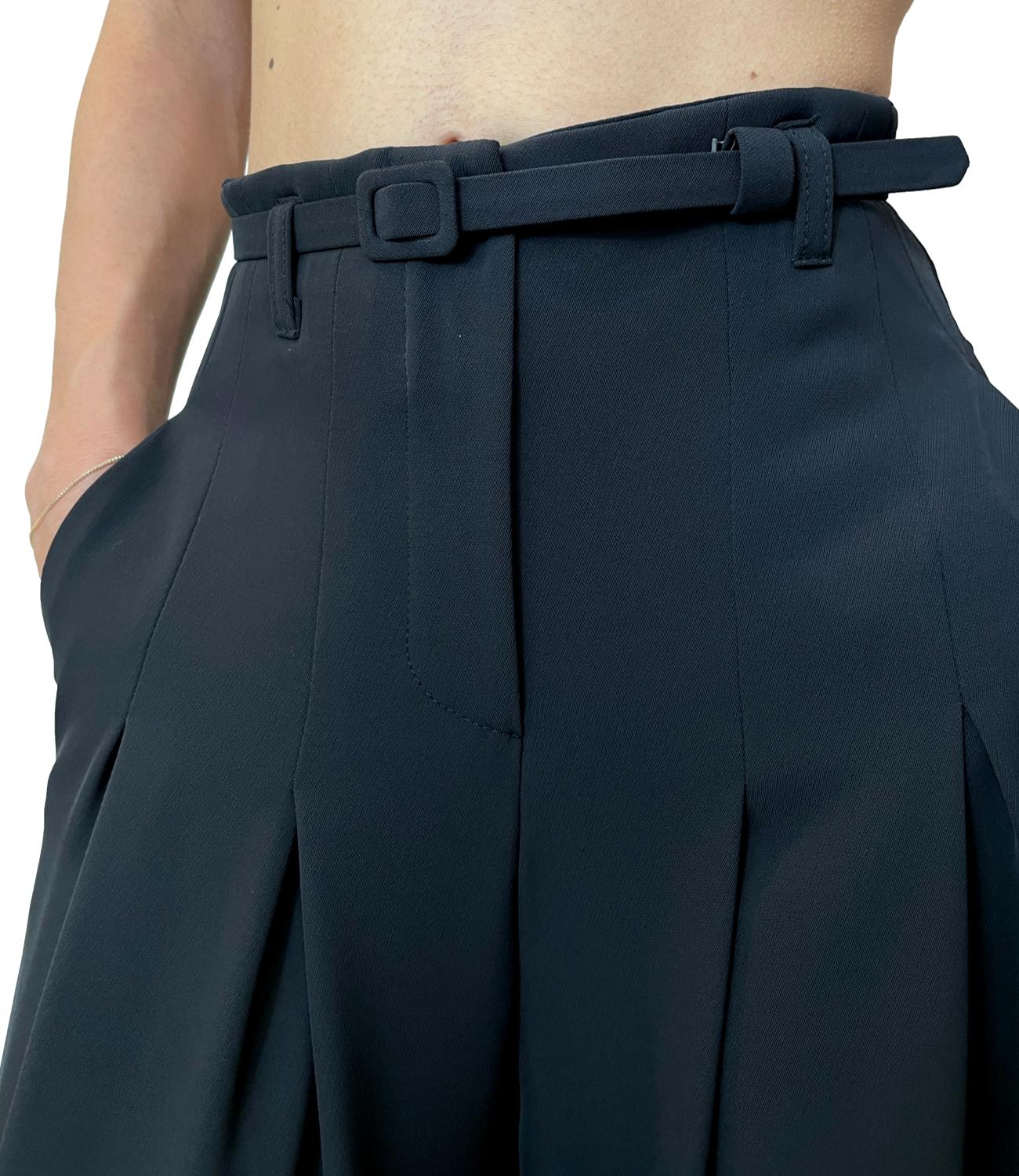 Imperial Pantaloni Palazzo Nero Donna