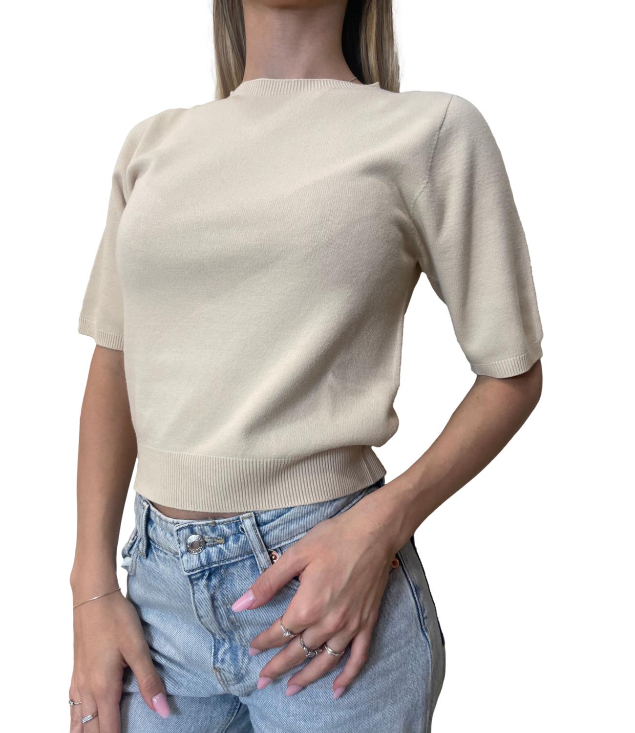 Kontatto Maglia Beige Donna