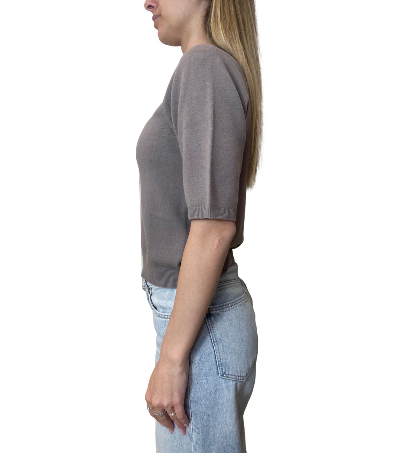 Kontatto Maglia Tortora Donna