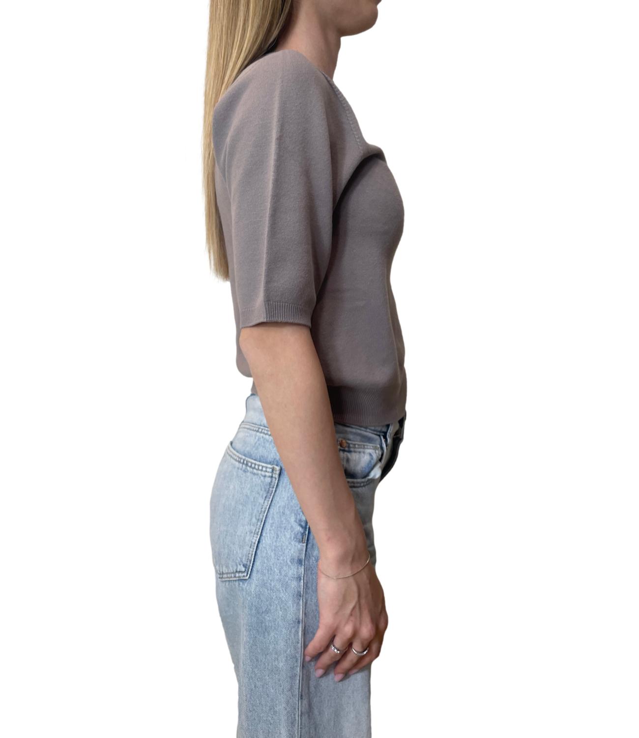 Kontatto Maglia Tortora Donna