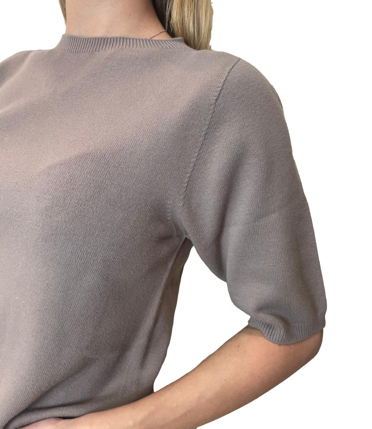 Kontatto Maglia Tortora Donna