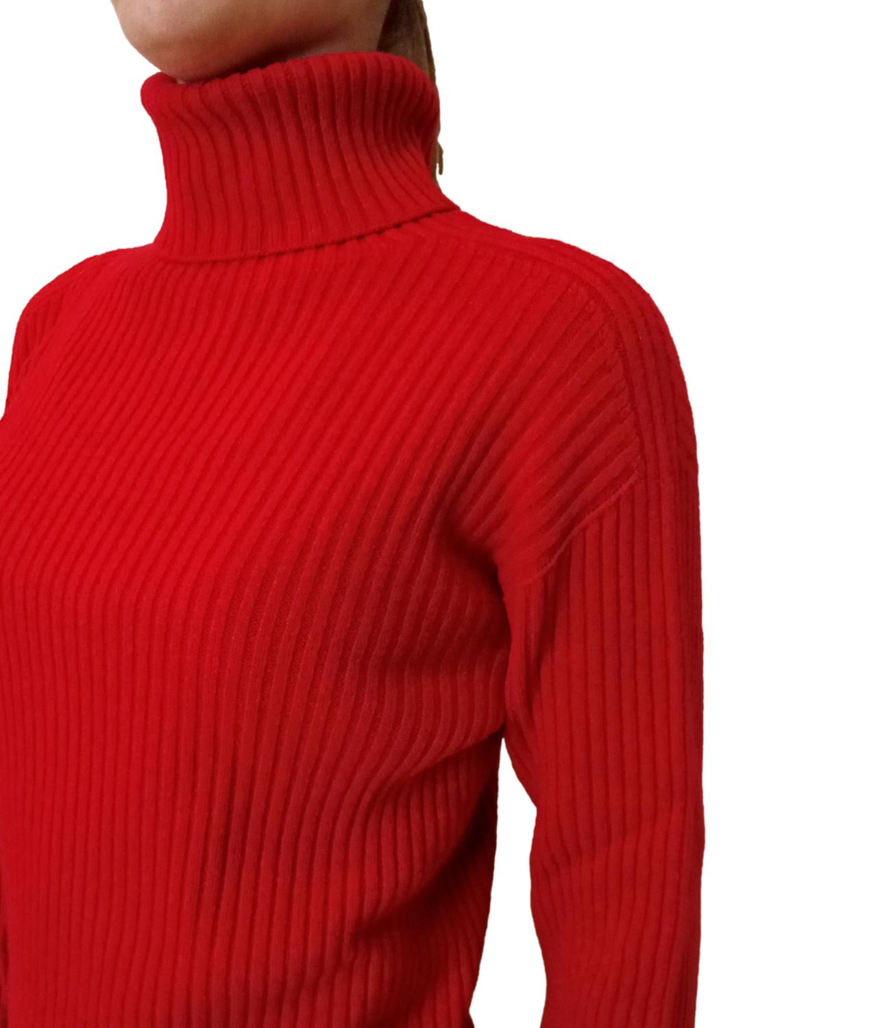 Kontatto Dolcevita Coste Rosso Donna