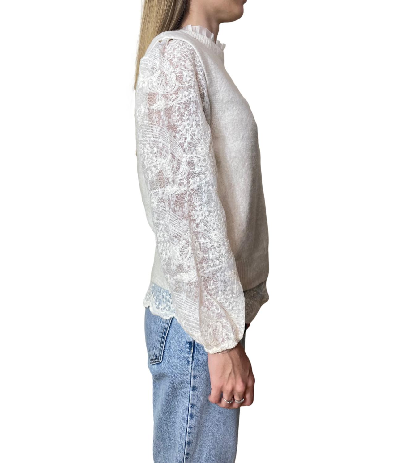 Kontatto Maglia C/Camicia Beige Donna