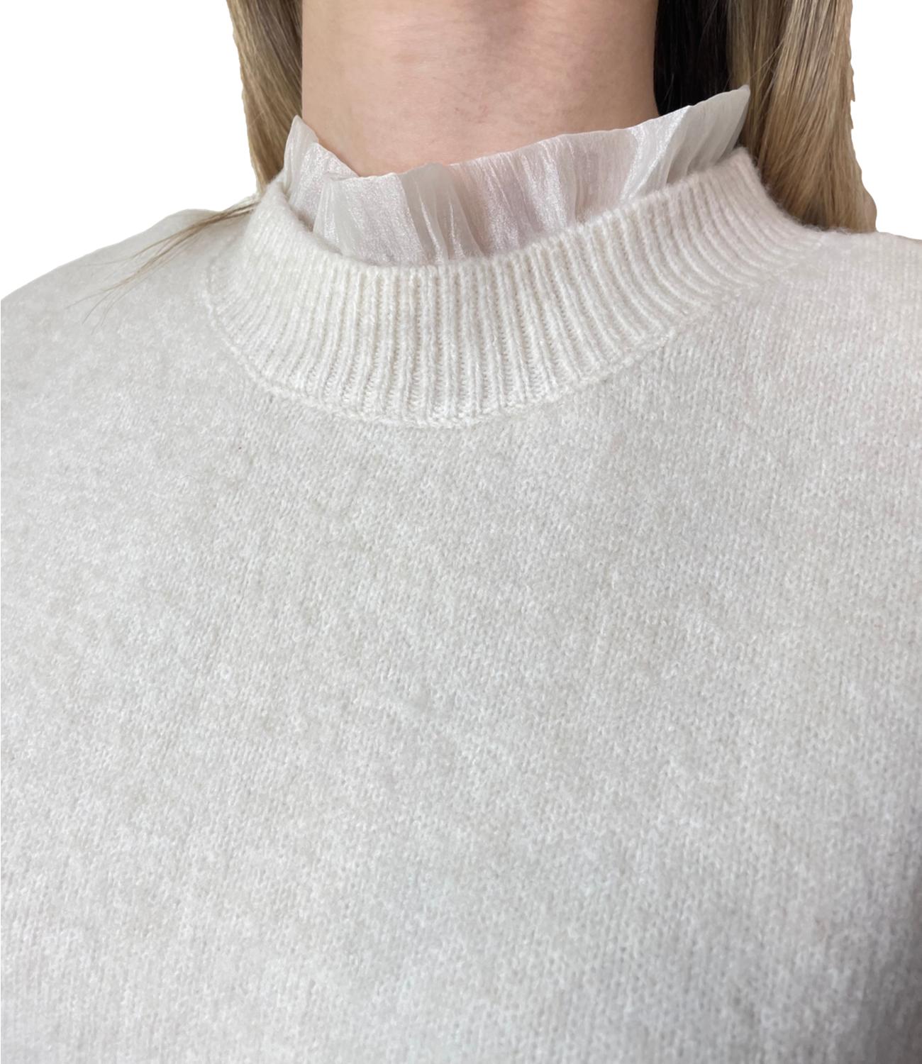Kontatto Maglia C/Camicia Beige Donna