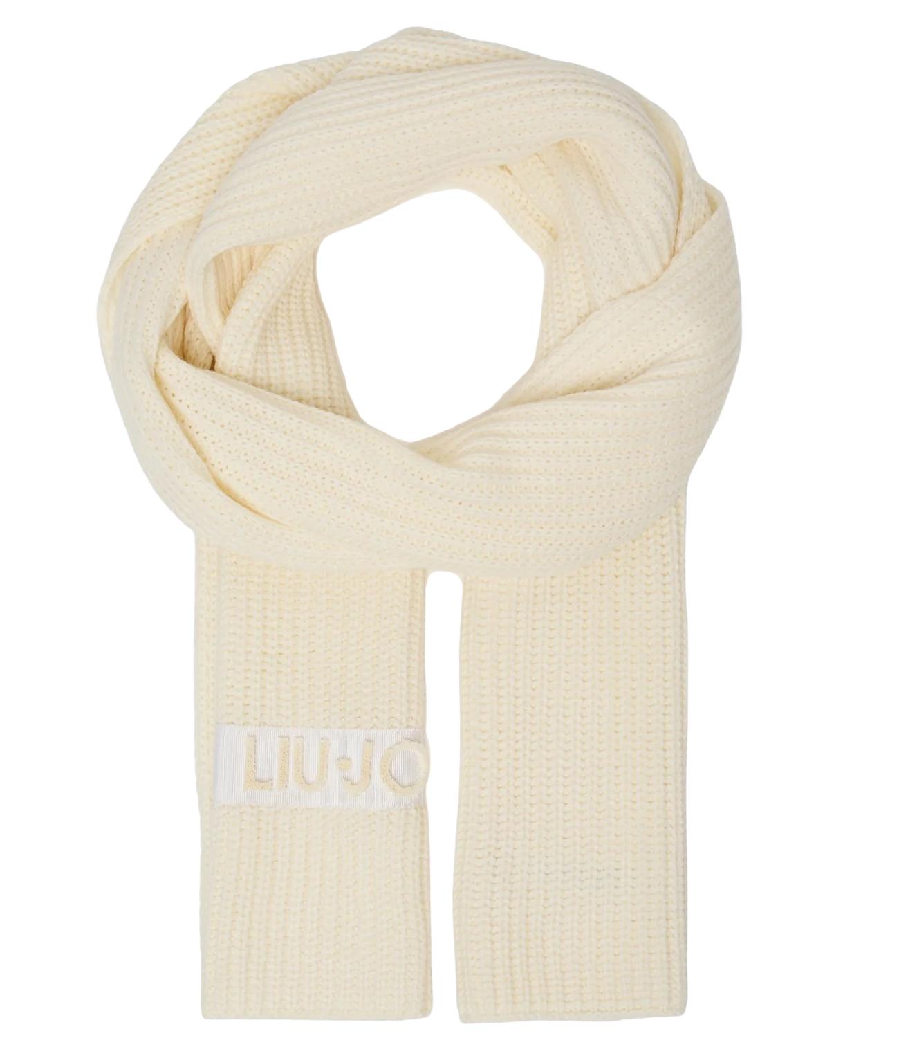 Liu Jo Sciarpa Bianco Lana Donna