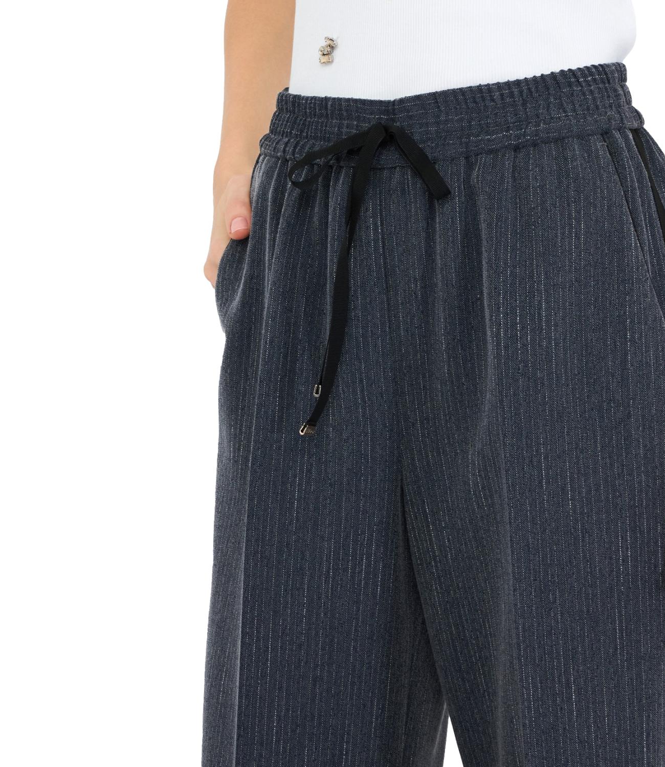 Liu Jo pantalone gessato blu donna