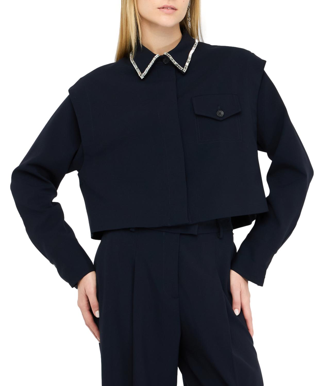 Liu Jo Camicia Blu Marino Donna