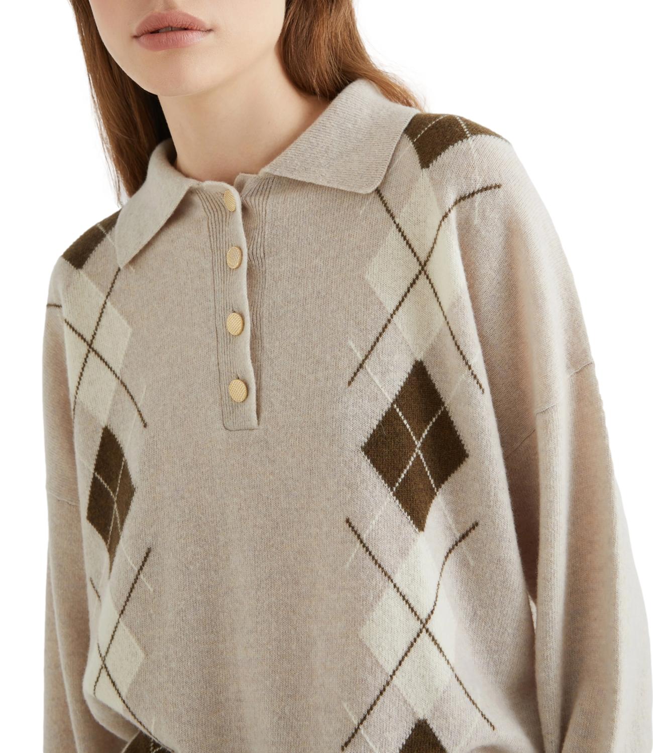 Marella Maglia CAVIALE Casha Intarsiato Donna