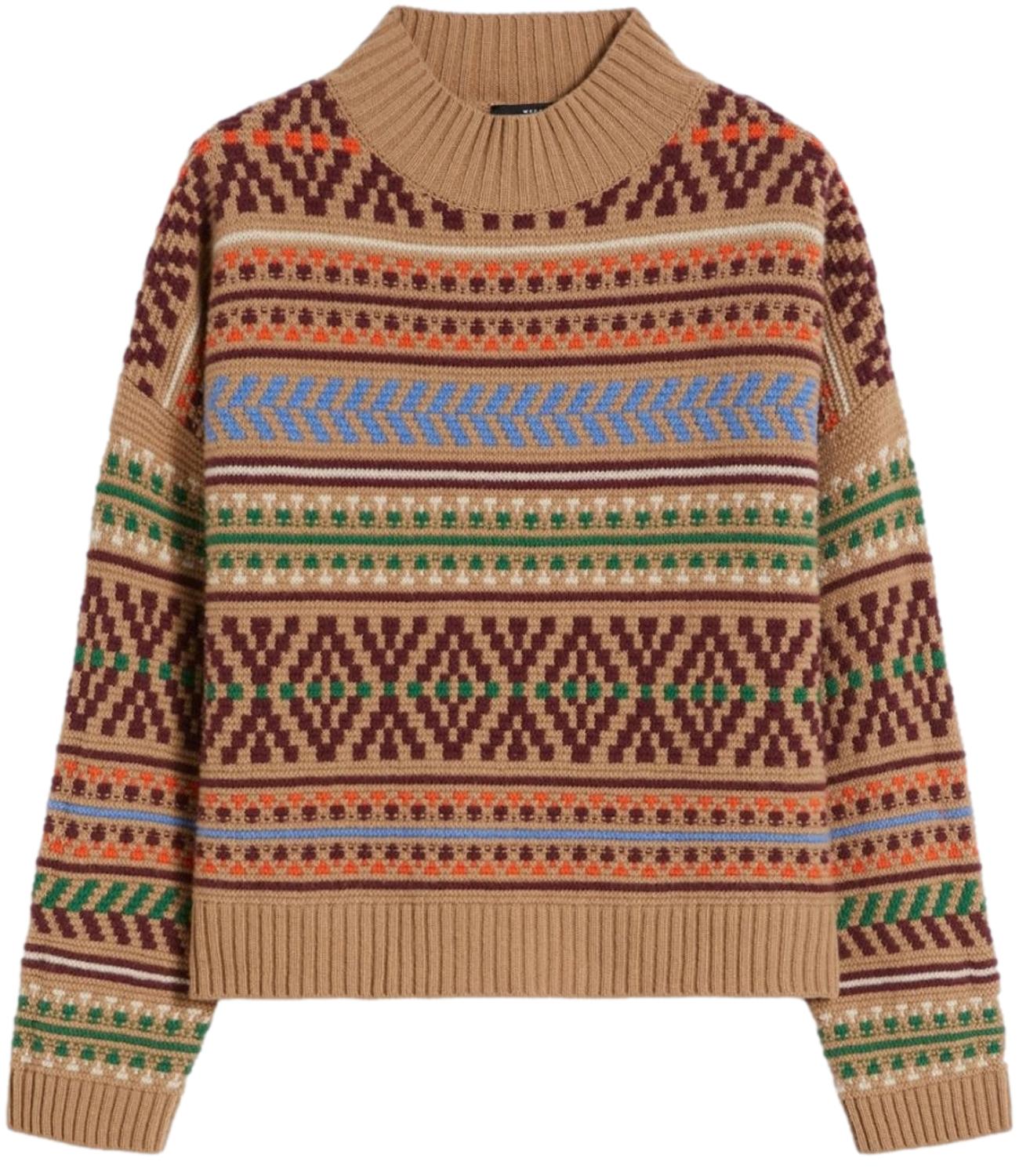 Max Mara Weekend Maglia FESTOSO Jacquard Donna
