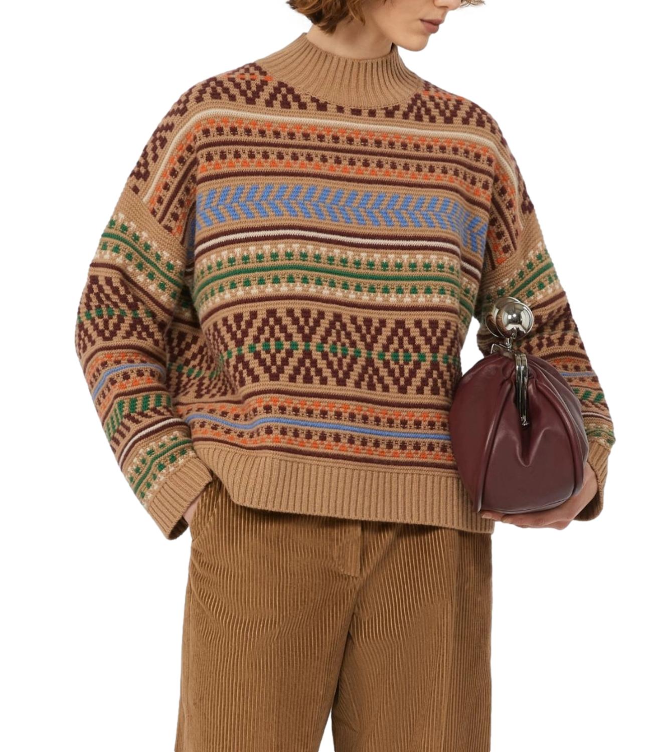 Max Mara Weekend Maglia FESTOSO Jacquard Donna