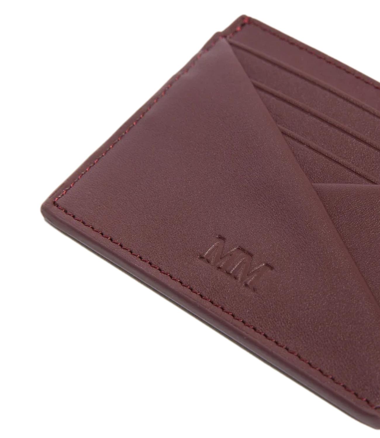 MM Portafoglio Borbone Pelle Bordeaux Donna