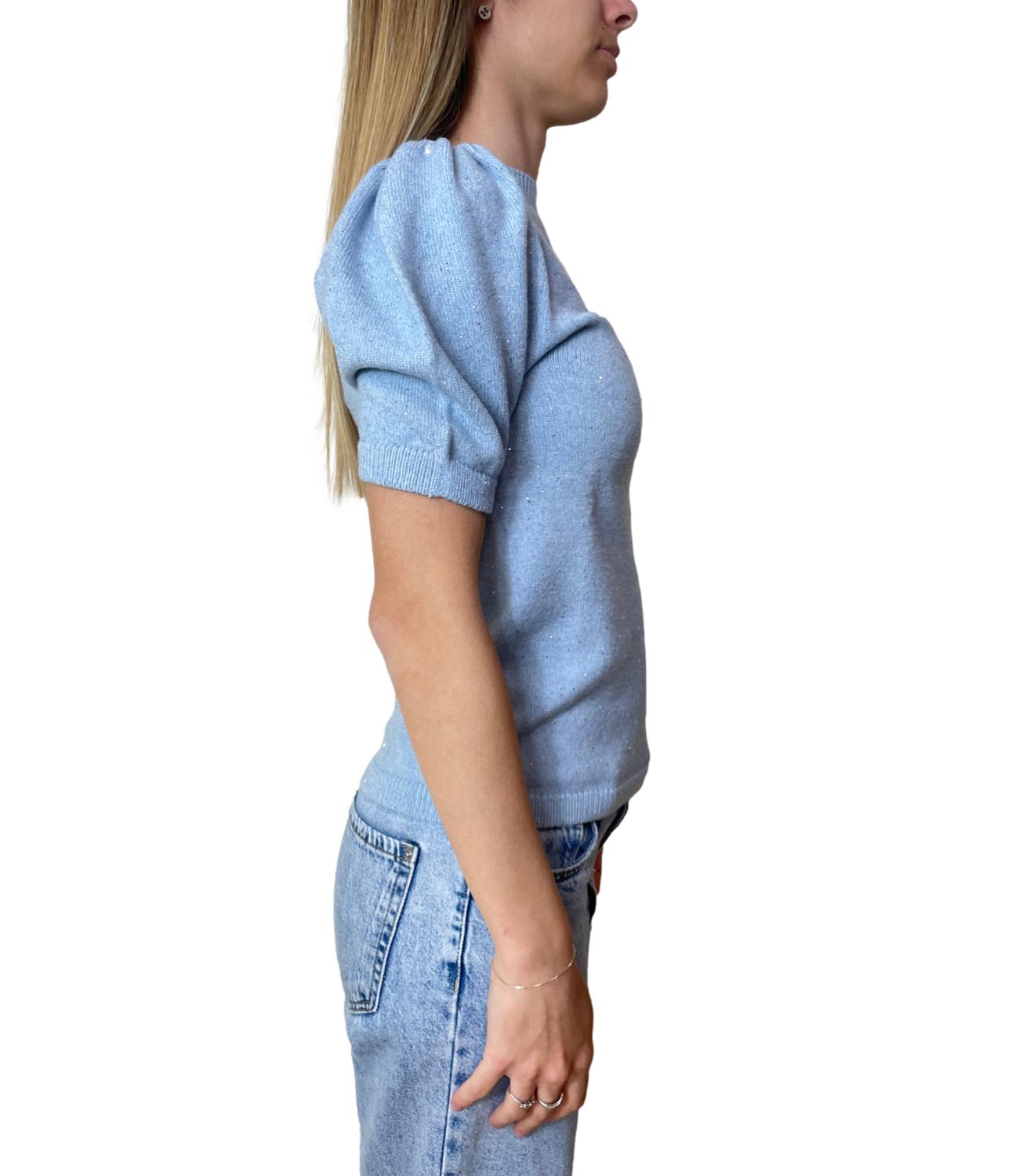 Motel Maglia Celeste Donna