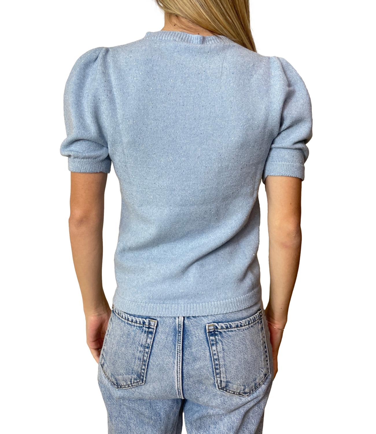 Motel Maglia Celeste Donna