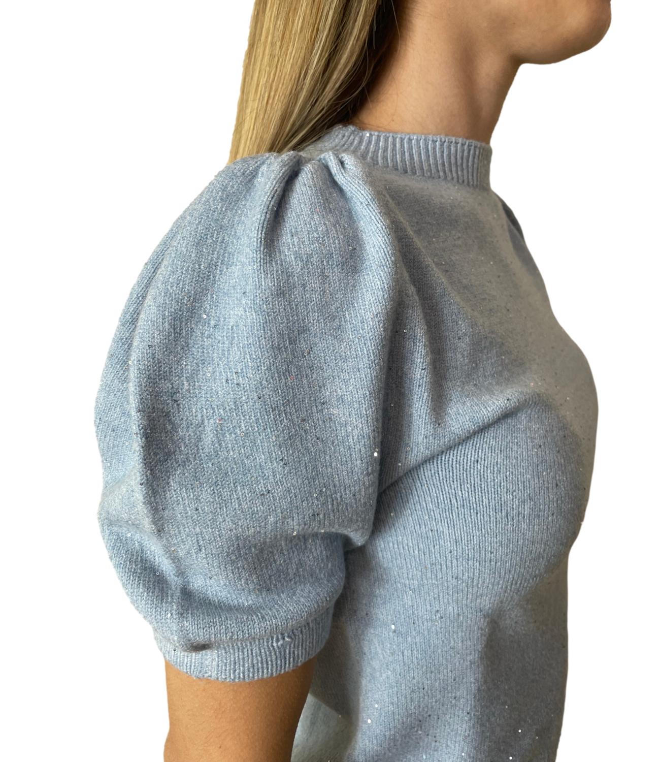 Motel Maglia Celeste Donna