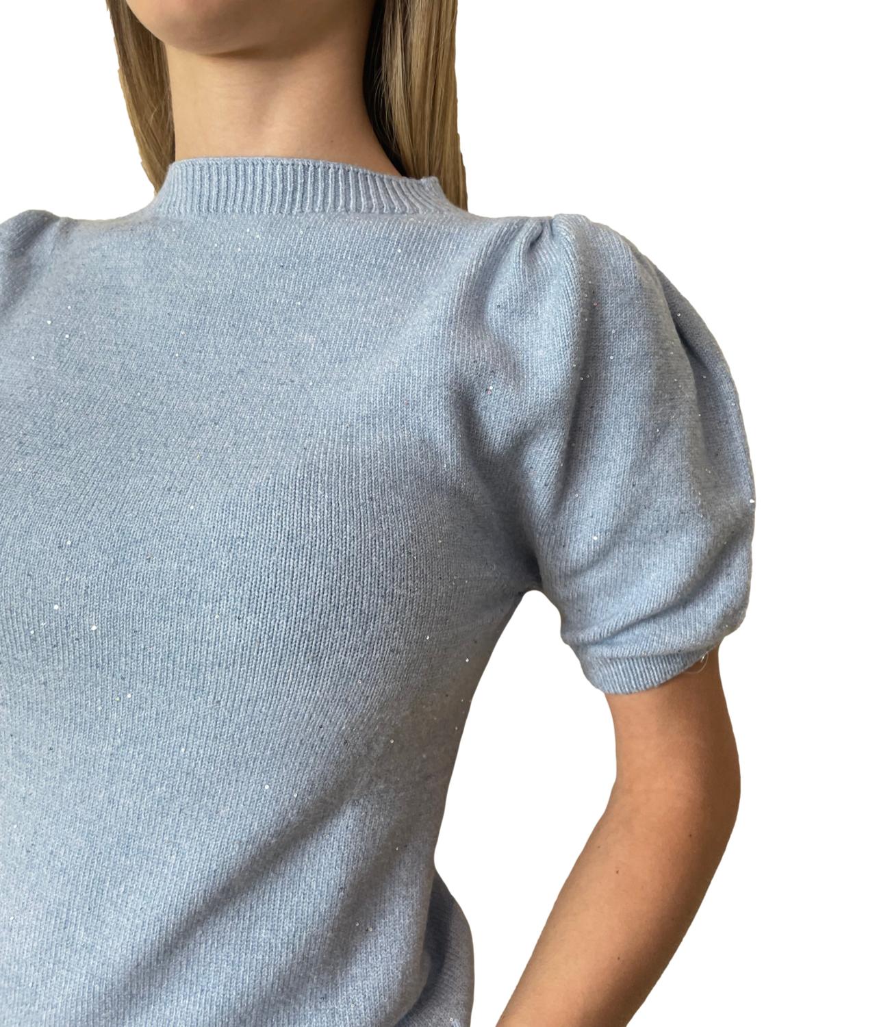 Motel Maglia Celeste Donna