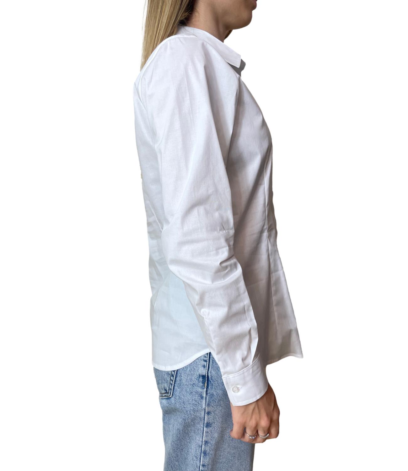 Motel Camicia Oxford Bianca Donna