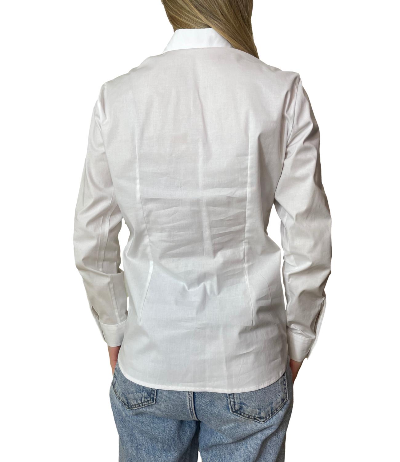 Motel Camicia Oxford Bianca Donna