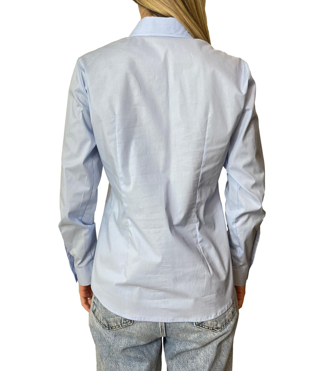 Motel Camicia Oxford Cielo Donna